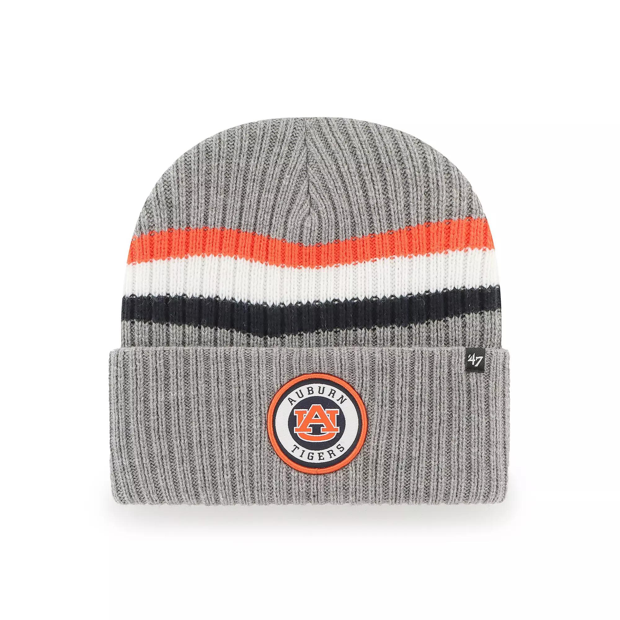 Men's '47 Charcoal Auburn Tigers Highline Cuffed Knit Product Image