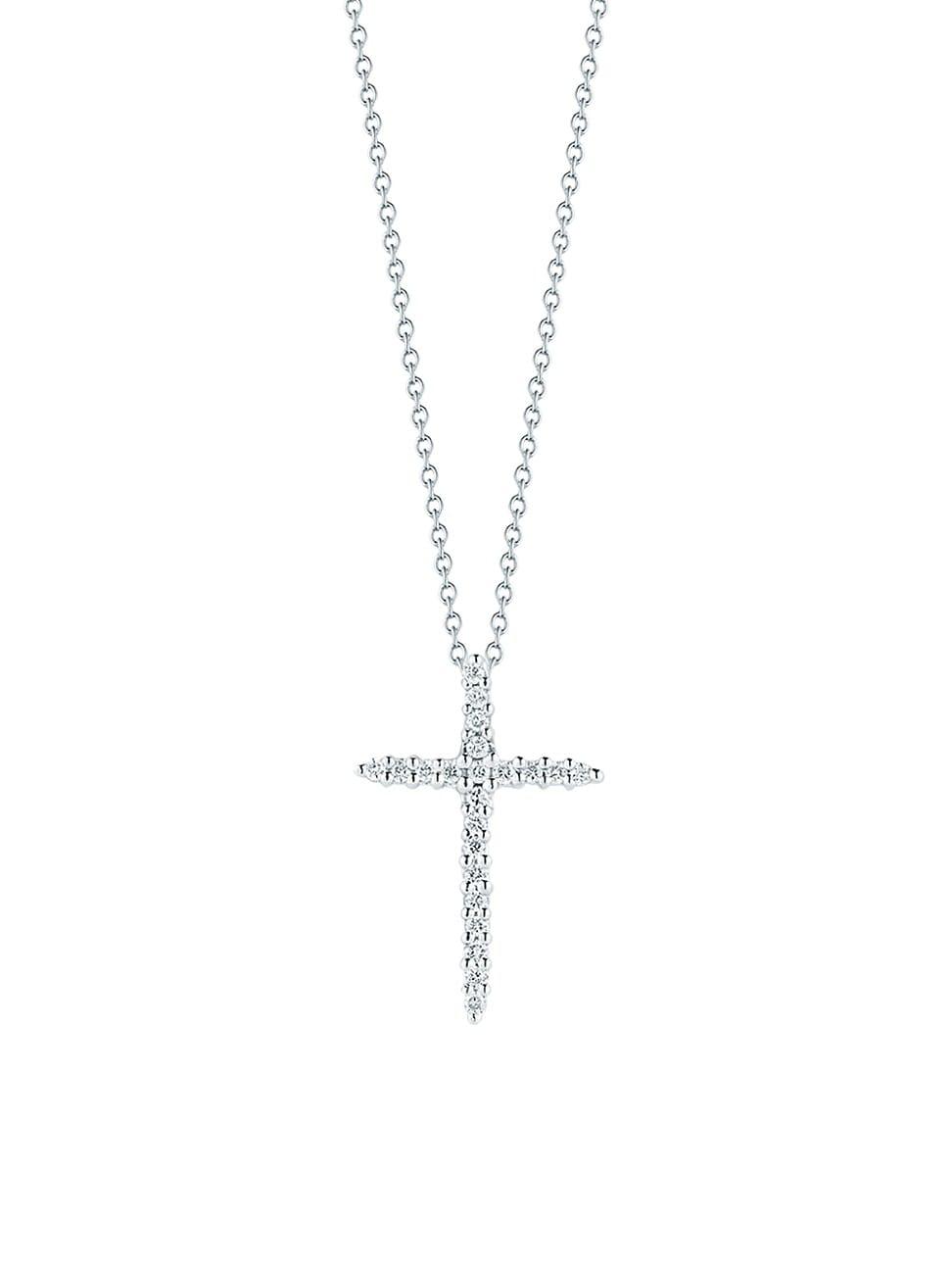 Cross Necklace with Diamonds Product Image