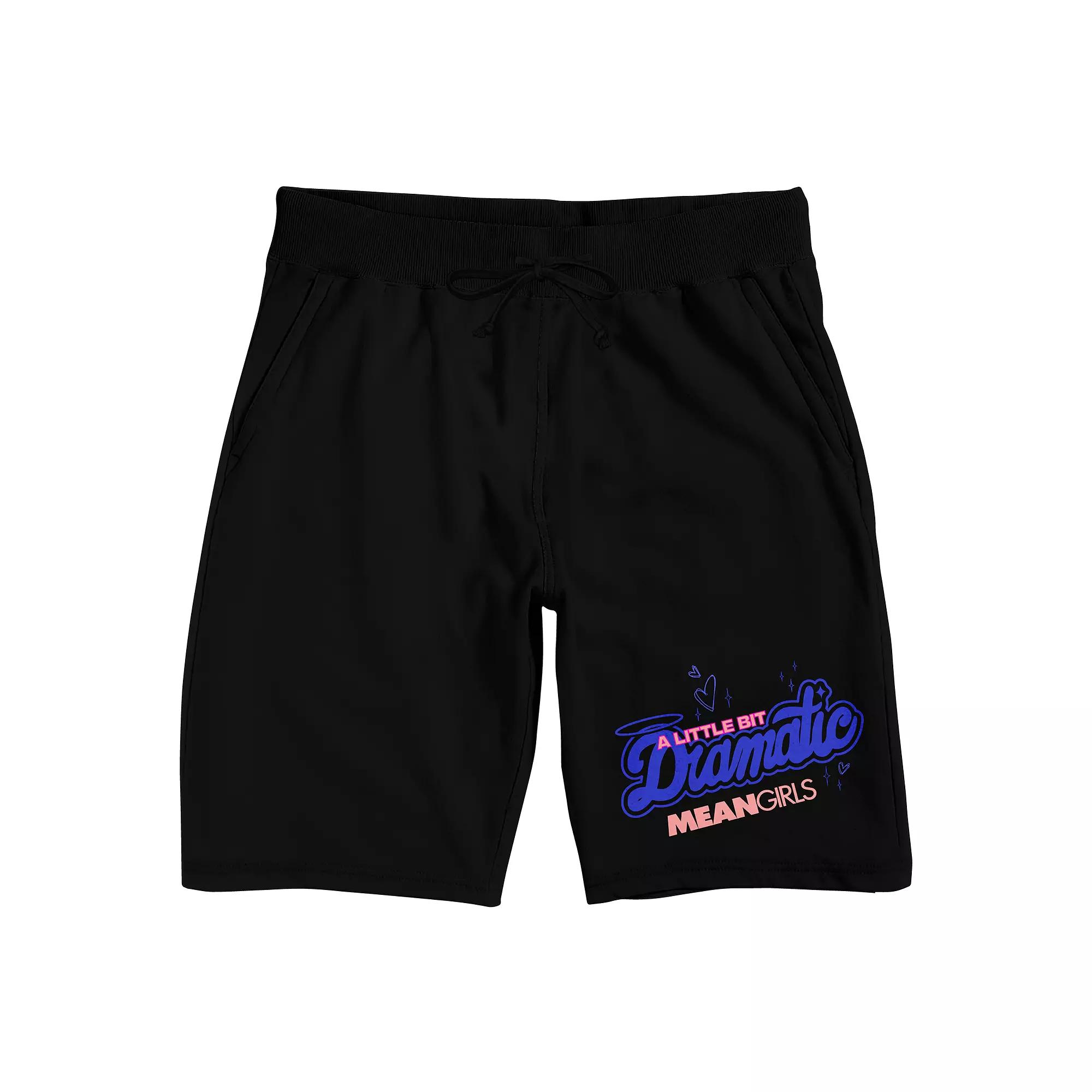 Men's Mean Girls A Little Bit Dramatic Pajama Shorts,  Product Image