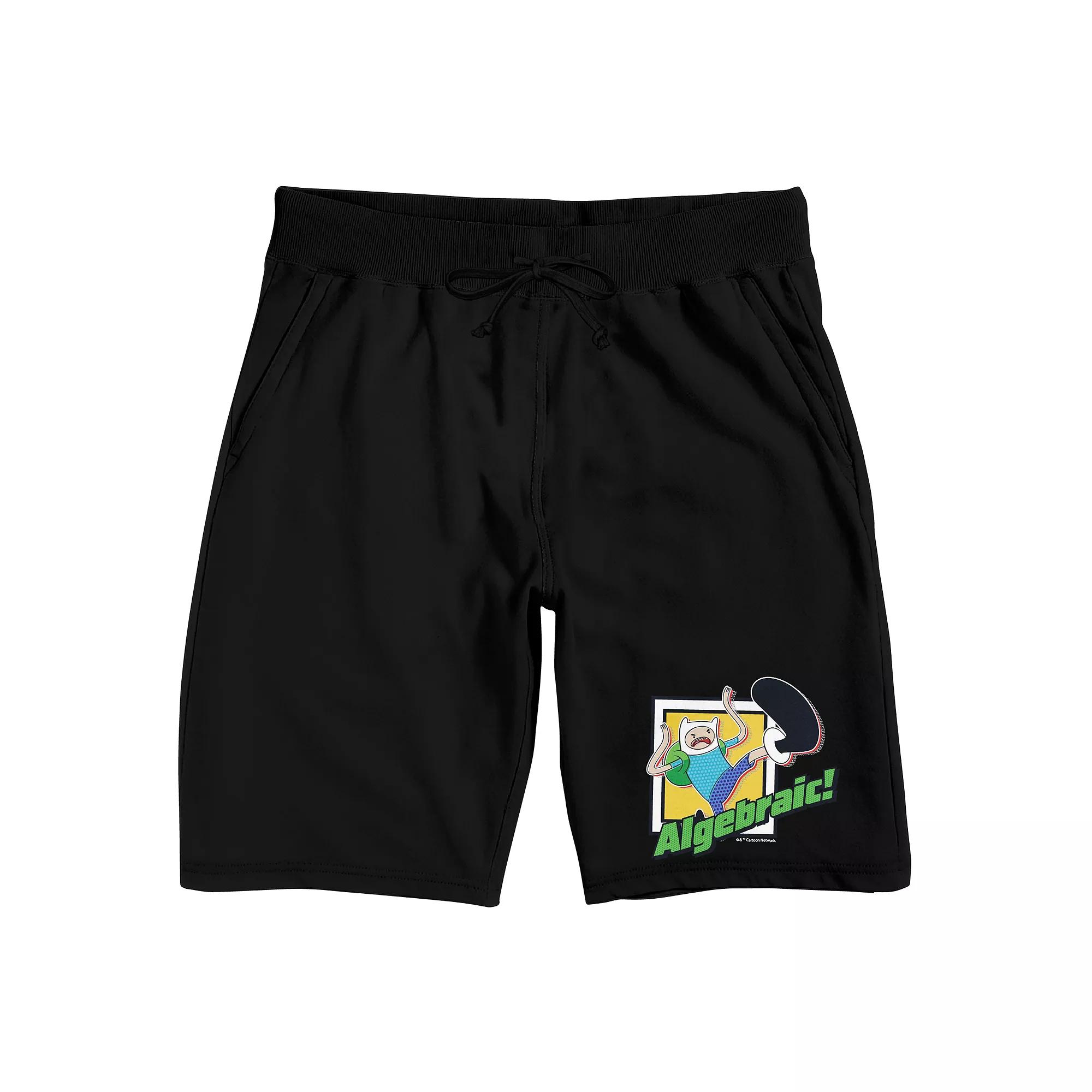 Men's Adventure Time Algebra Pajama Shorts,  Product Image