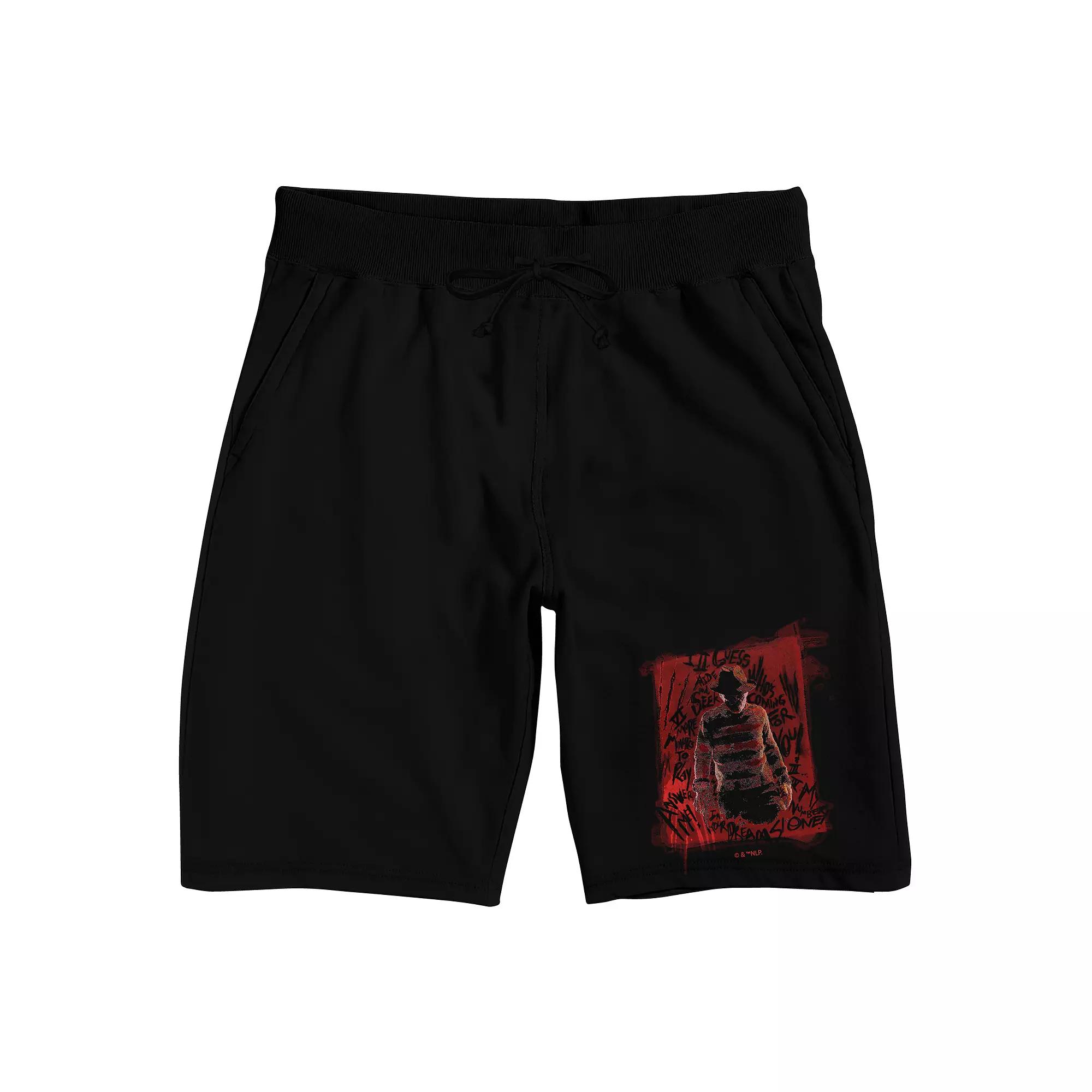 Men's Nightmare On Elm Pajama Shorts,  Product Image