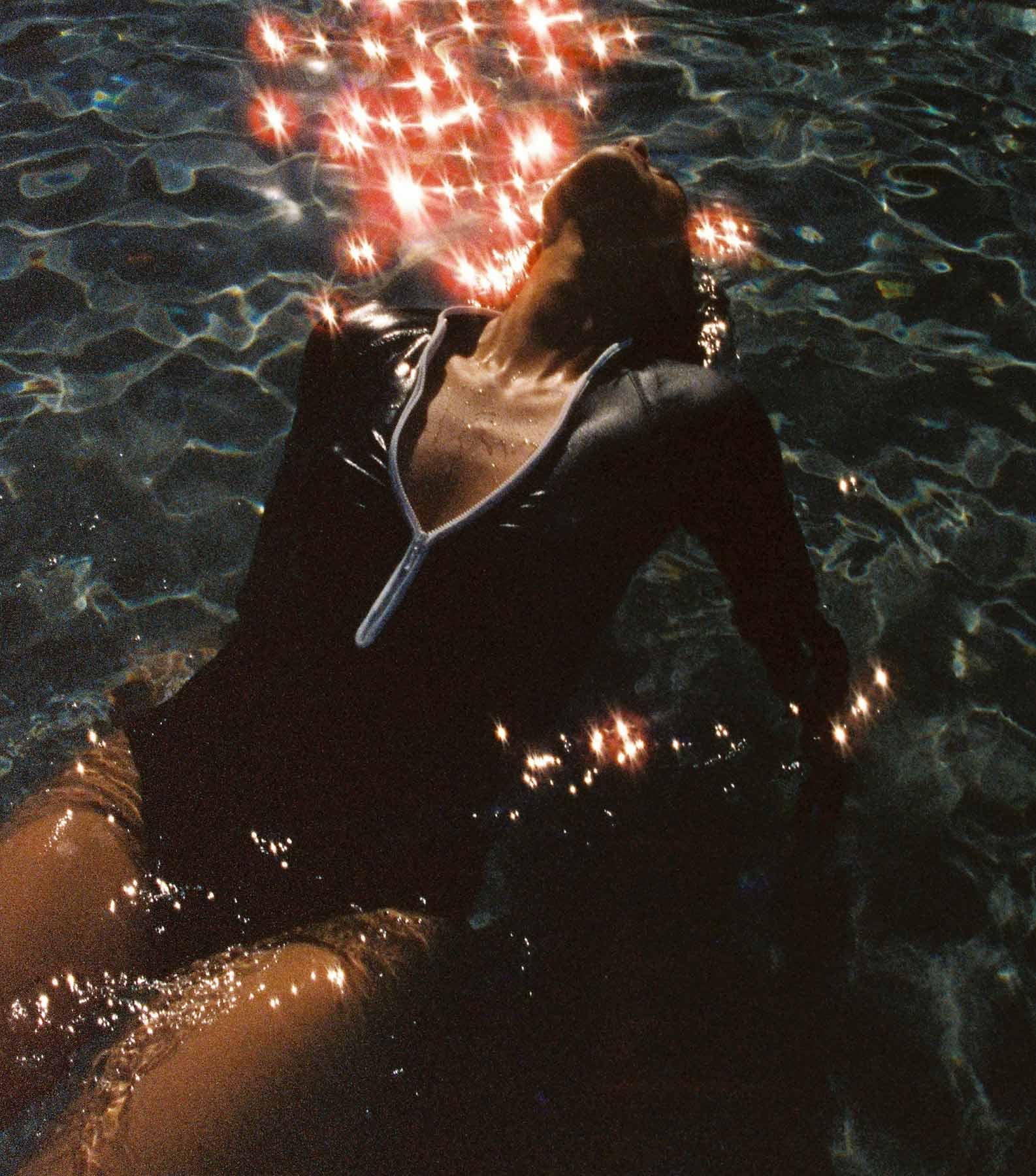 Tyra UPF 50+ Swim - Black/White Product Image