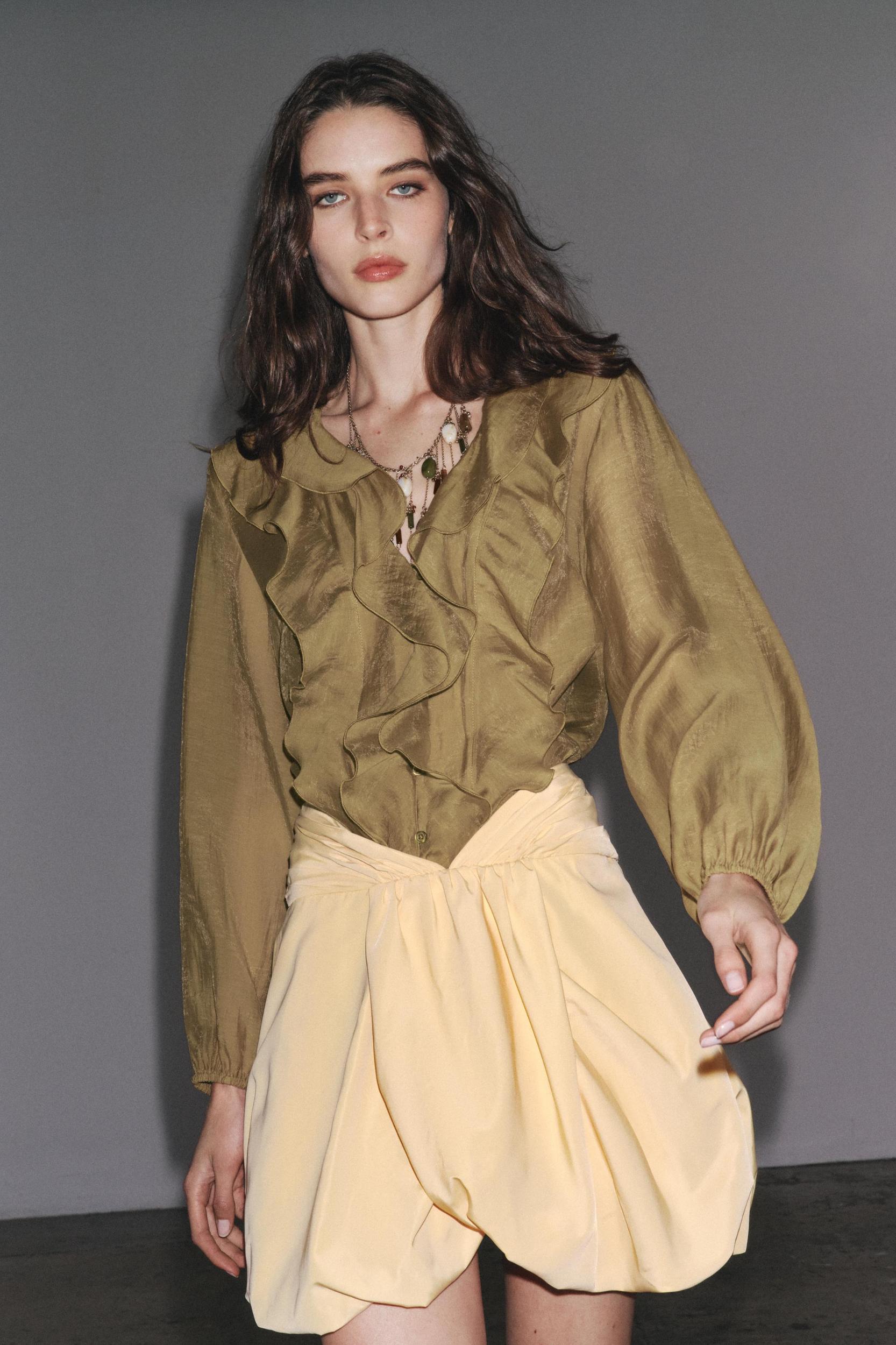 ZW COLLECTION PUFFED SKIRT Product Image