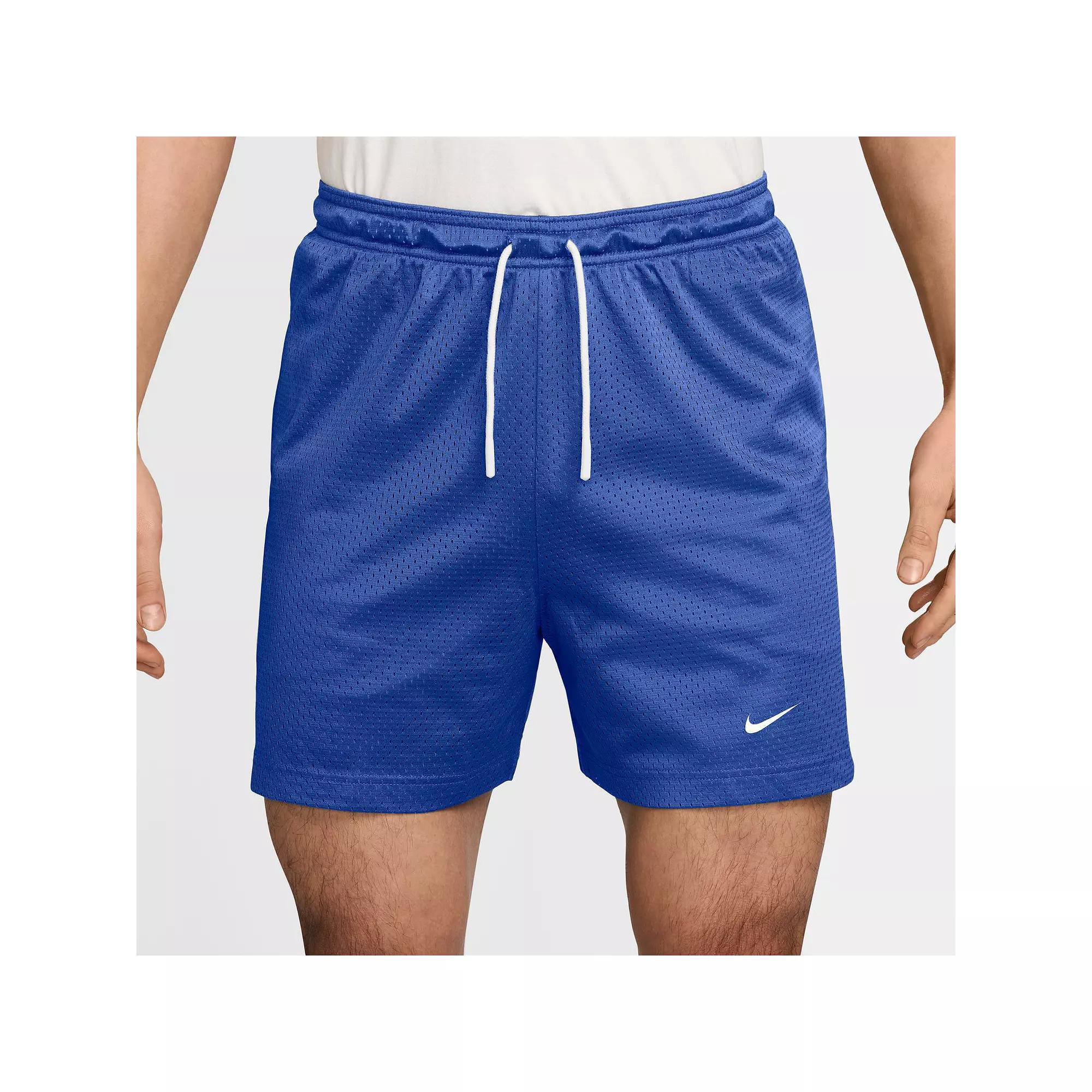 Men's Nike Dri-FIT 5" Mesh Basketball Shorts, Size: Small, Game Royal Product Image