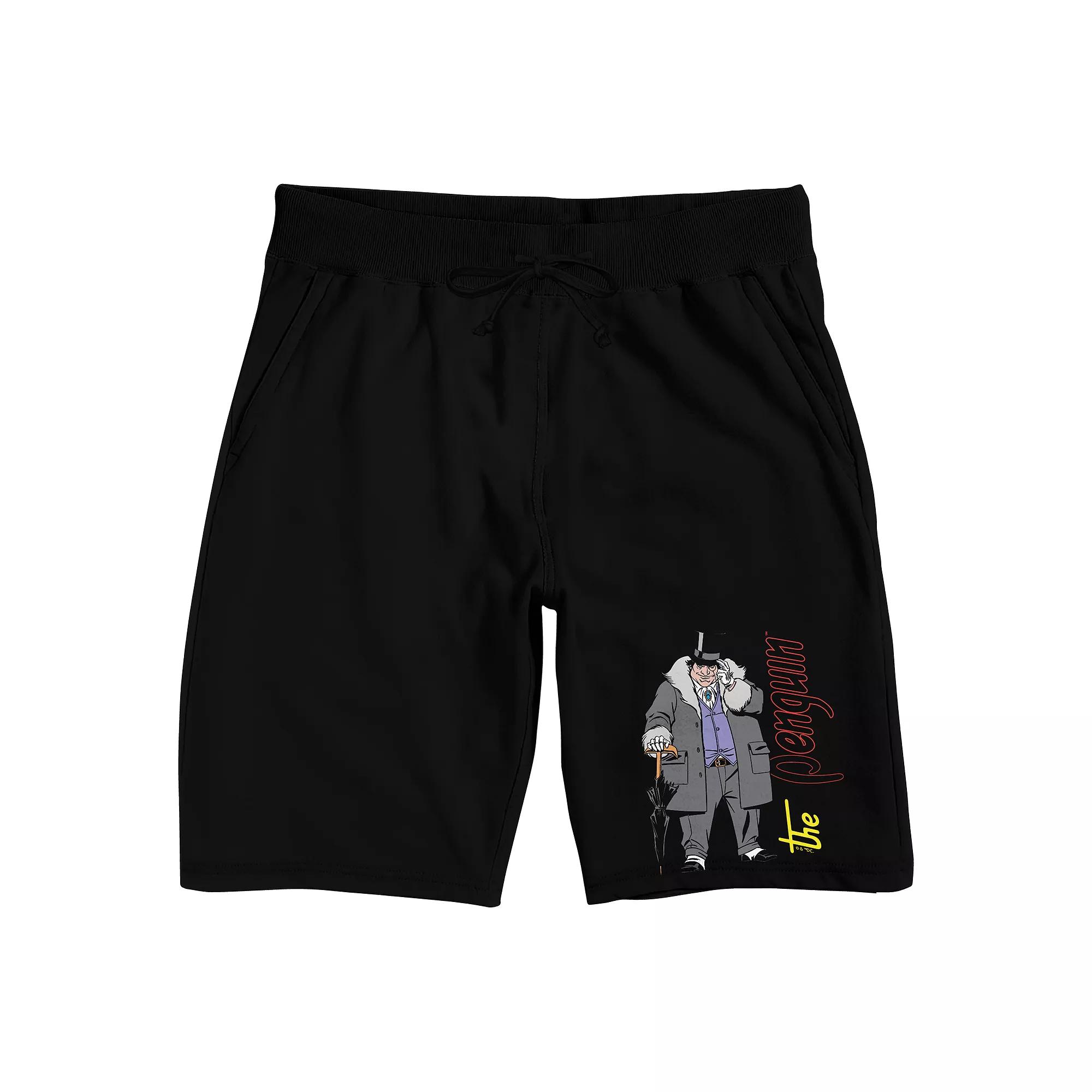Men's Batman The Penguin Pajama Shorts,  Product Image