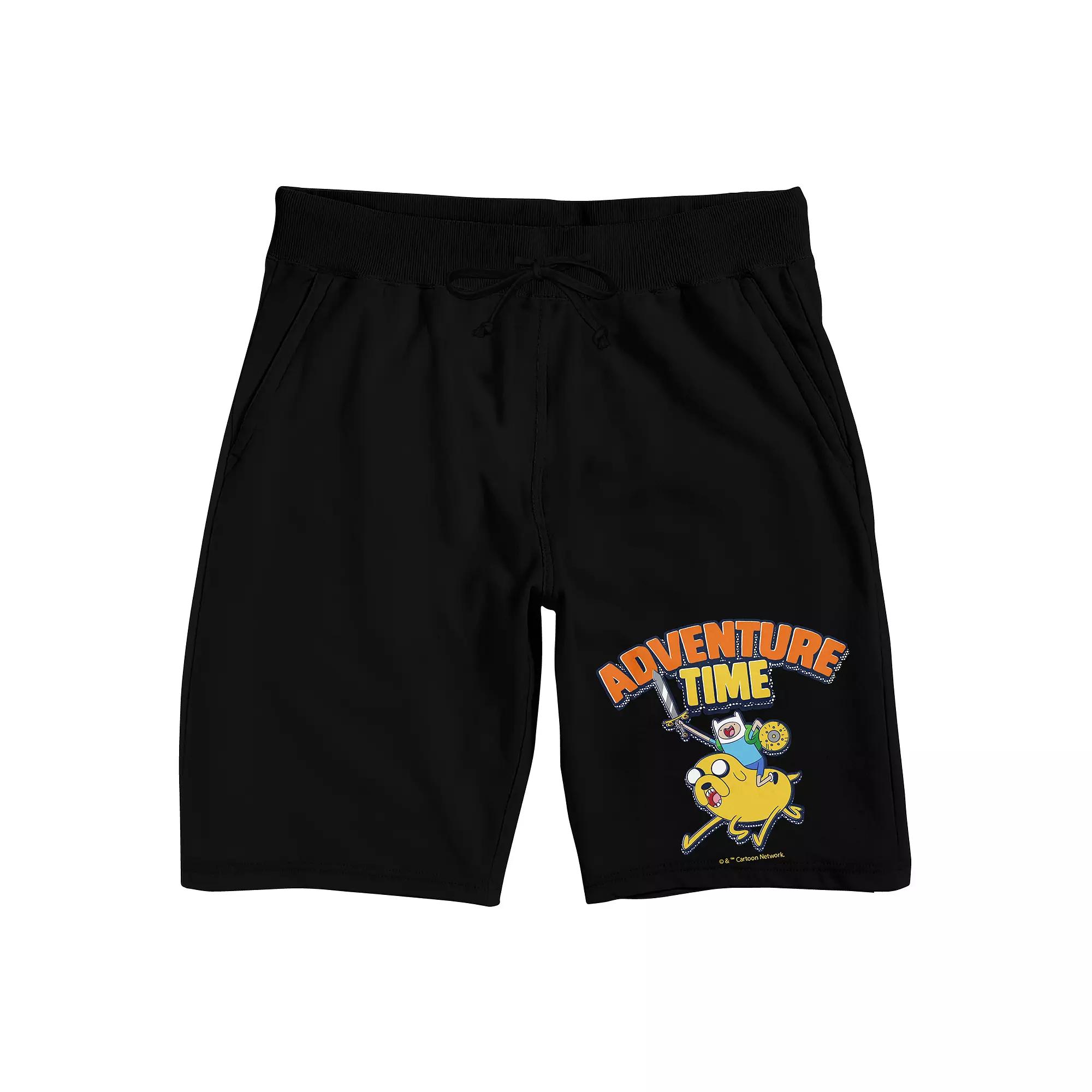 Mens Adventure Time Finn Pajama Shorts Product Image