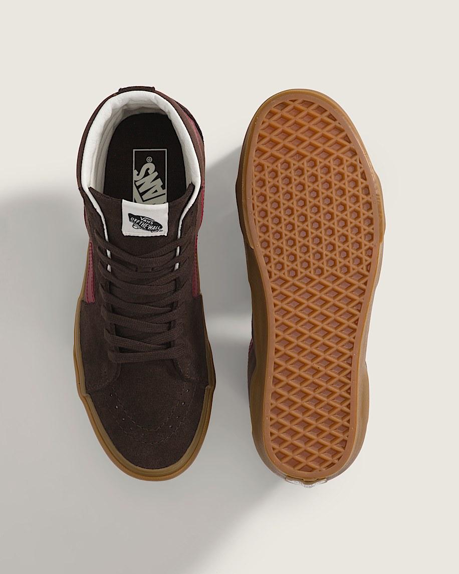 Sk8-Hi Gum Shoe in Brown| Vans US Product Image
