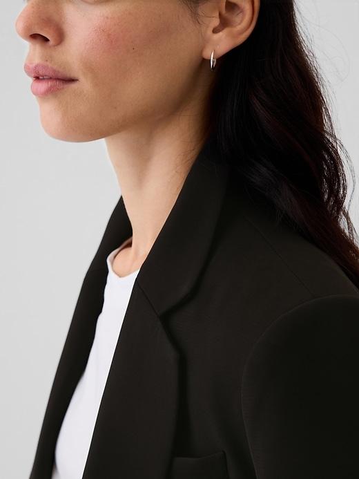 Brushed Twill Relaxed Blazer Product Image