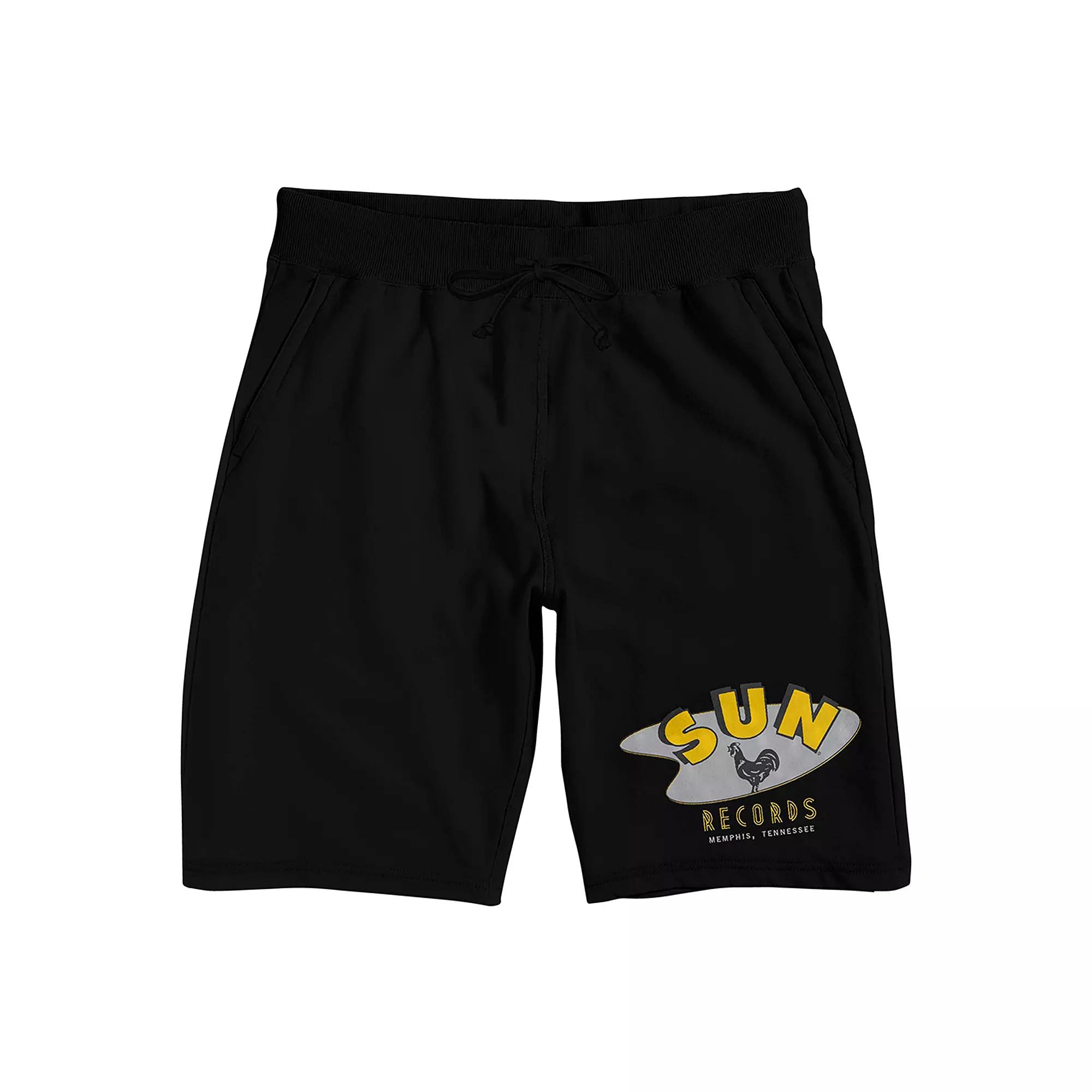 Men's Sun Records Logo Pajama Shorts,  Product Image