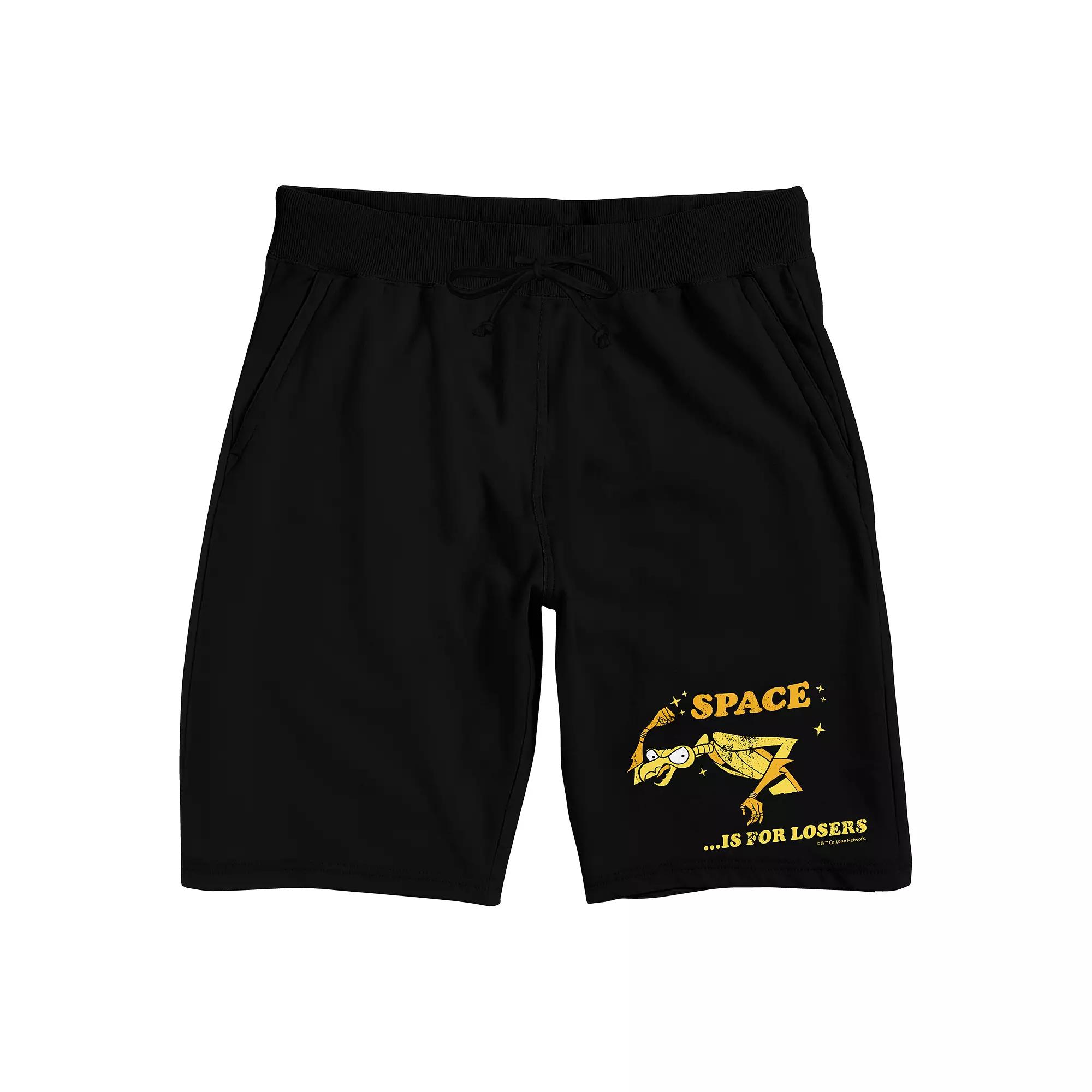 Men's Space Ghost Coast To Coast Space is for Losers Pajama Shorts,  Product Image