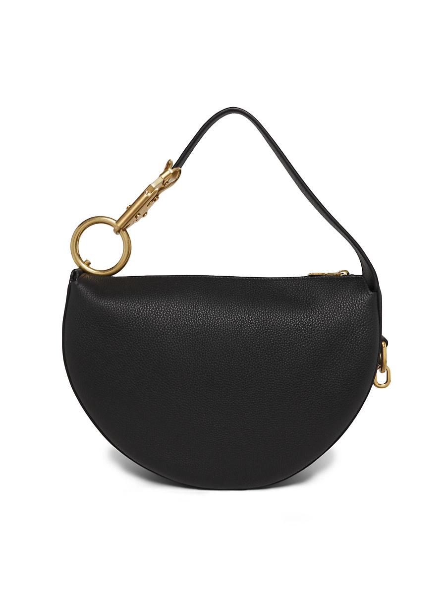 Womens Large Junior Knight Leather Top Handle Bag Product Image