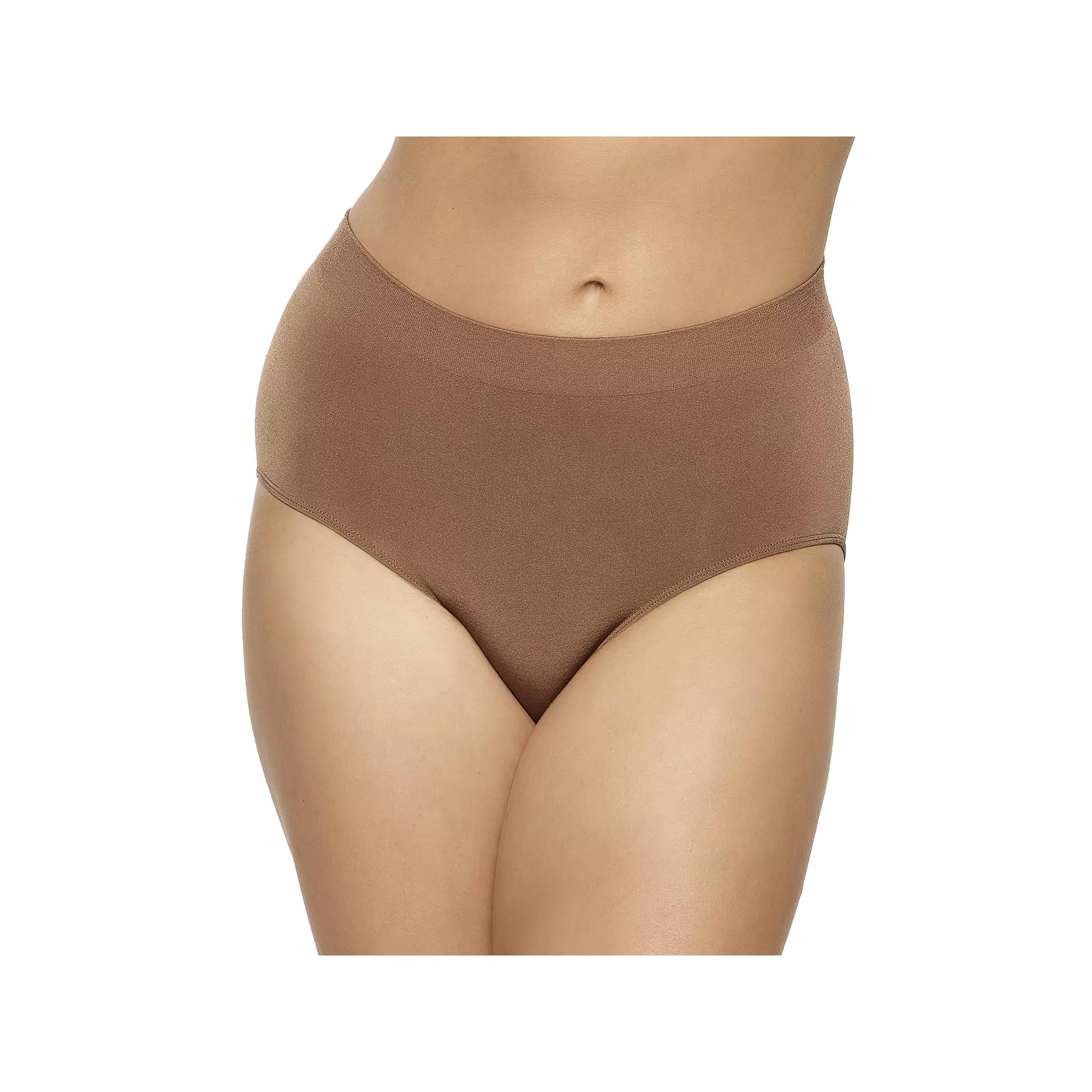 Plus Size Paramour by Felina Body Smooth Brief Panty 655128, Women's, Size: Large, Hazelnut Hzn Product Image