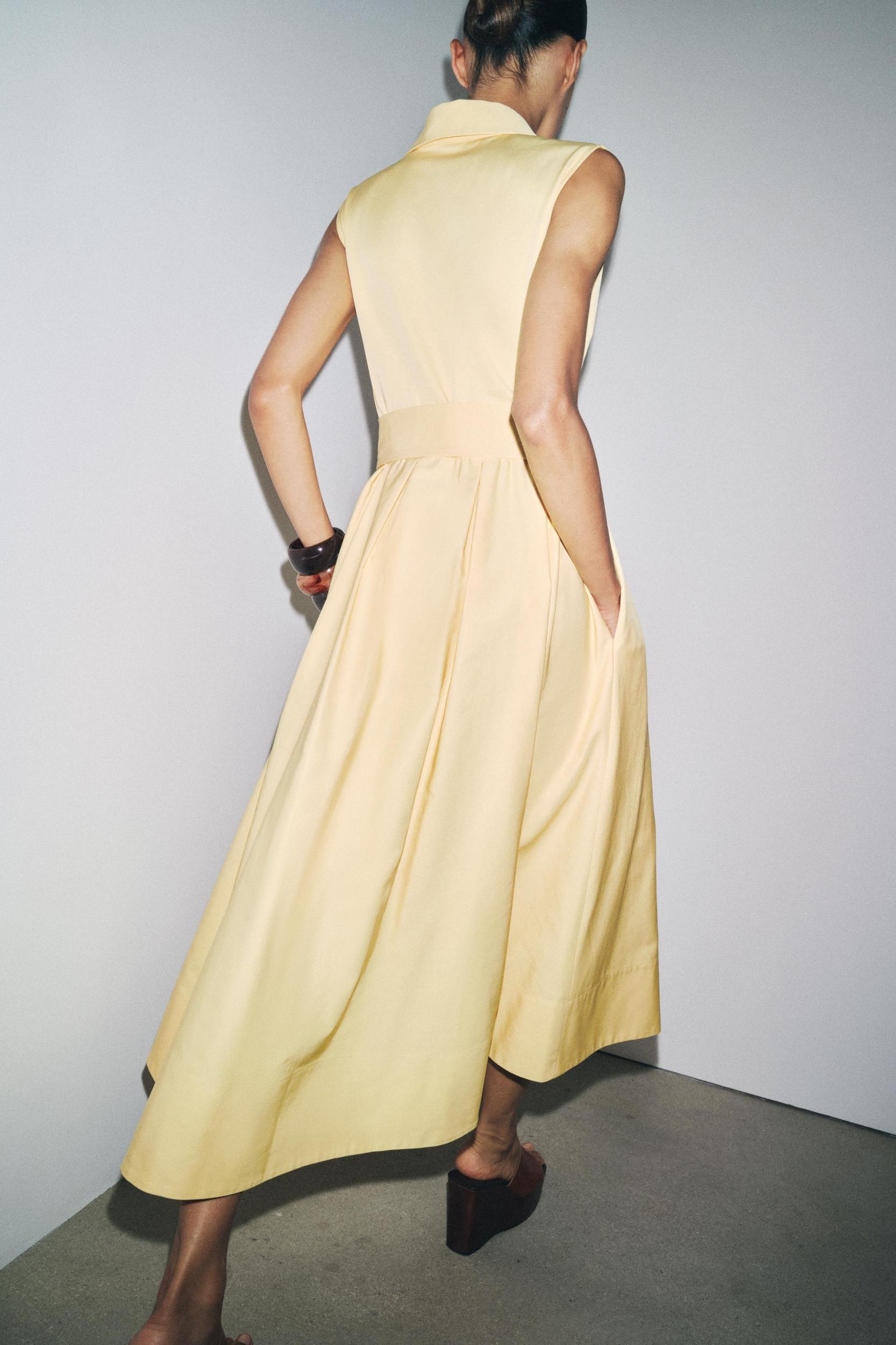 ZW COLLECTION BELTED SHIRT DRESS Product Image