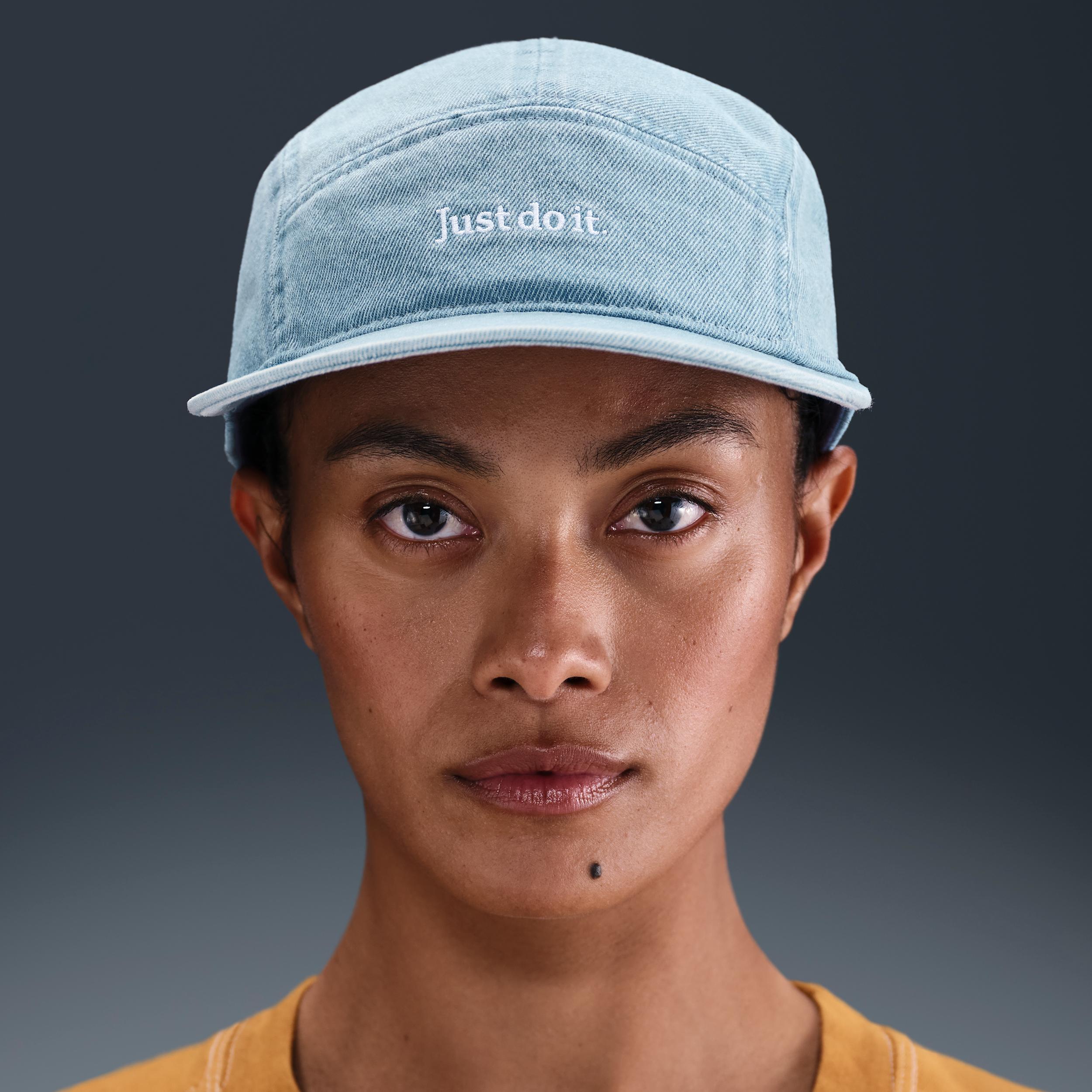 Nike Unisex Fly Unstructured Denim Cap | IB2345-010 Product Image