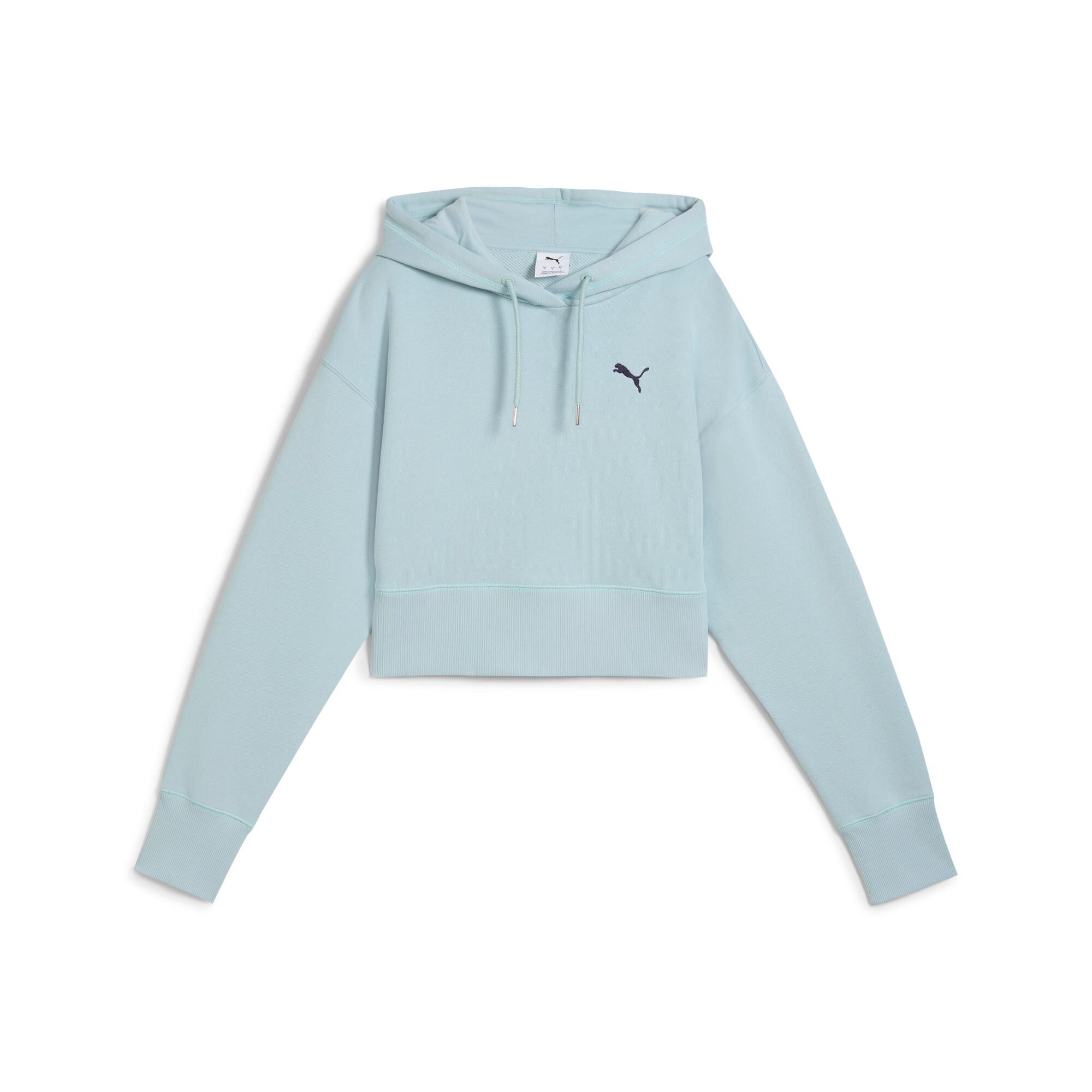 PUMA Premium Essentials Women's Relaxed Graphic Hoodie Product Image