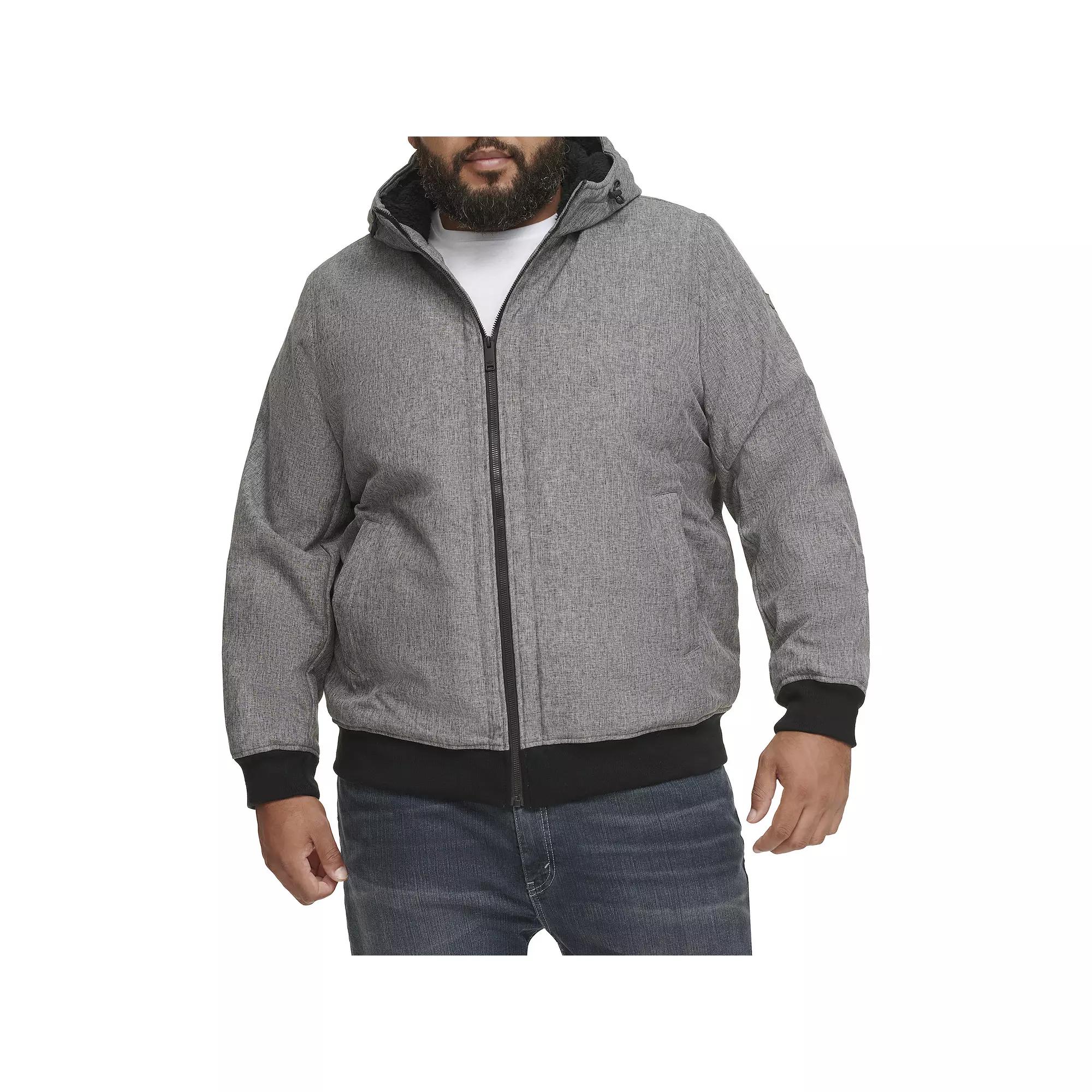 Big & Tall Dockers® Softshell Sherpa Lined Bomber jacket, Men's,  Product Image
