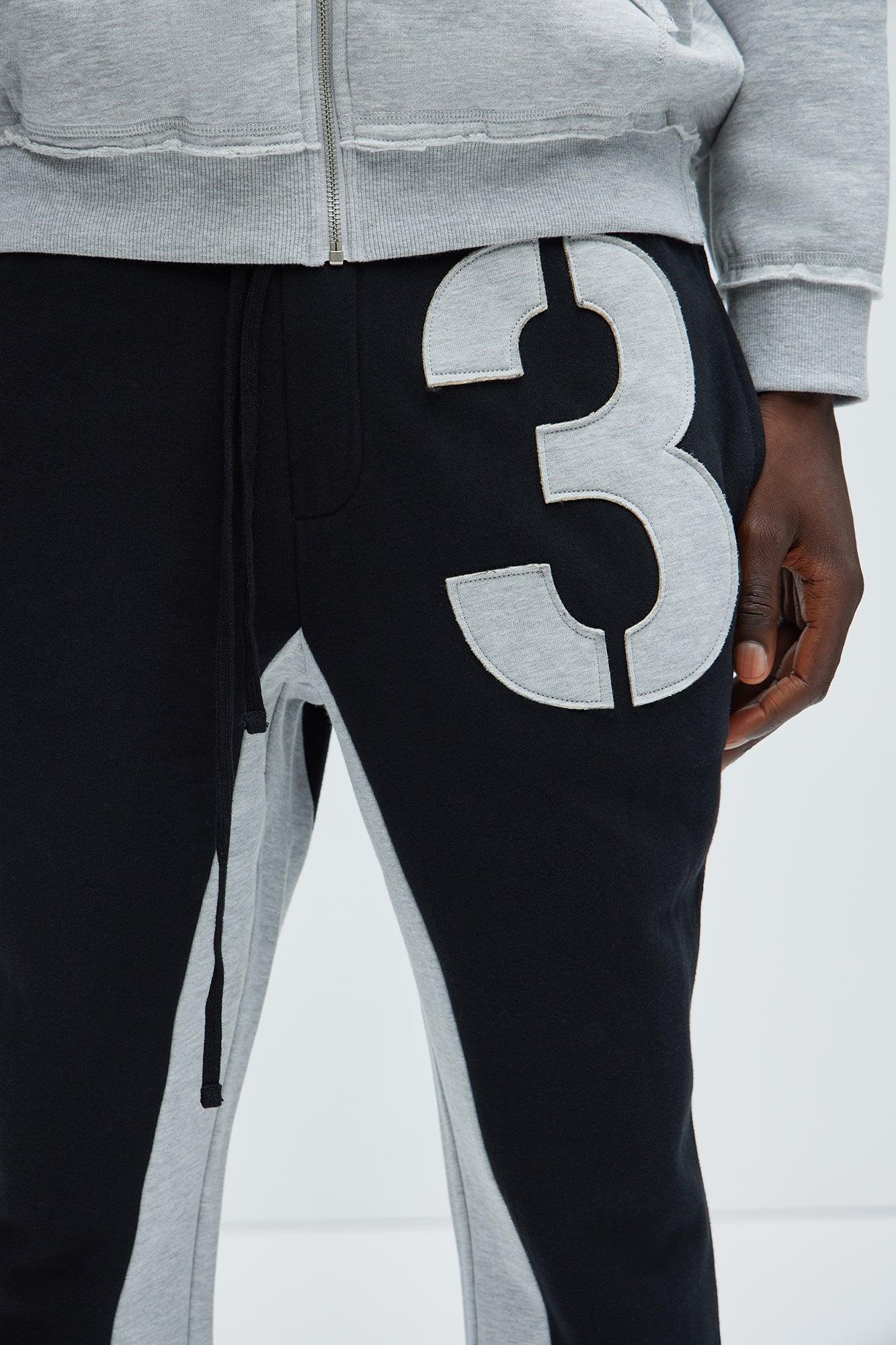 Tyson Number 3 Skinny Flare Sweatpants - Black/combo Product Image