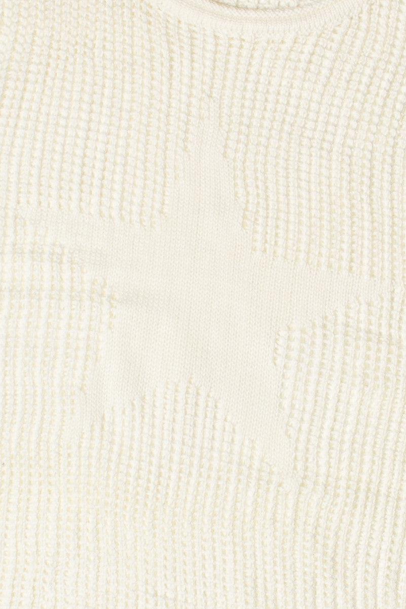 Knit Mesh Sweater Product Image