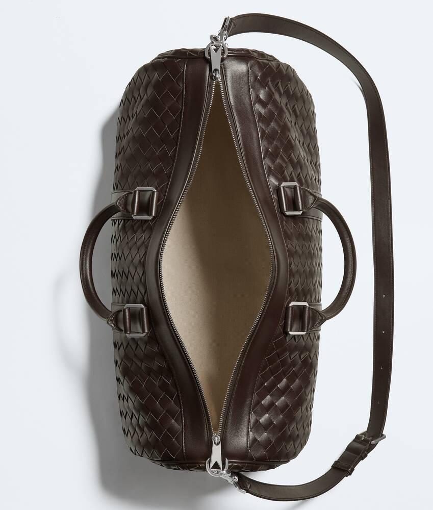 Men's Intrecciato Duffle in Black Product Image