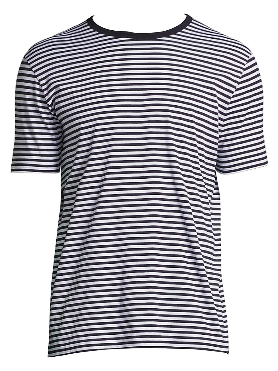Mens Stripe Cotton Tee Product Image