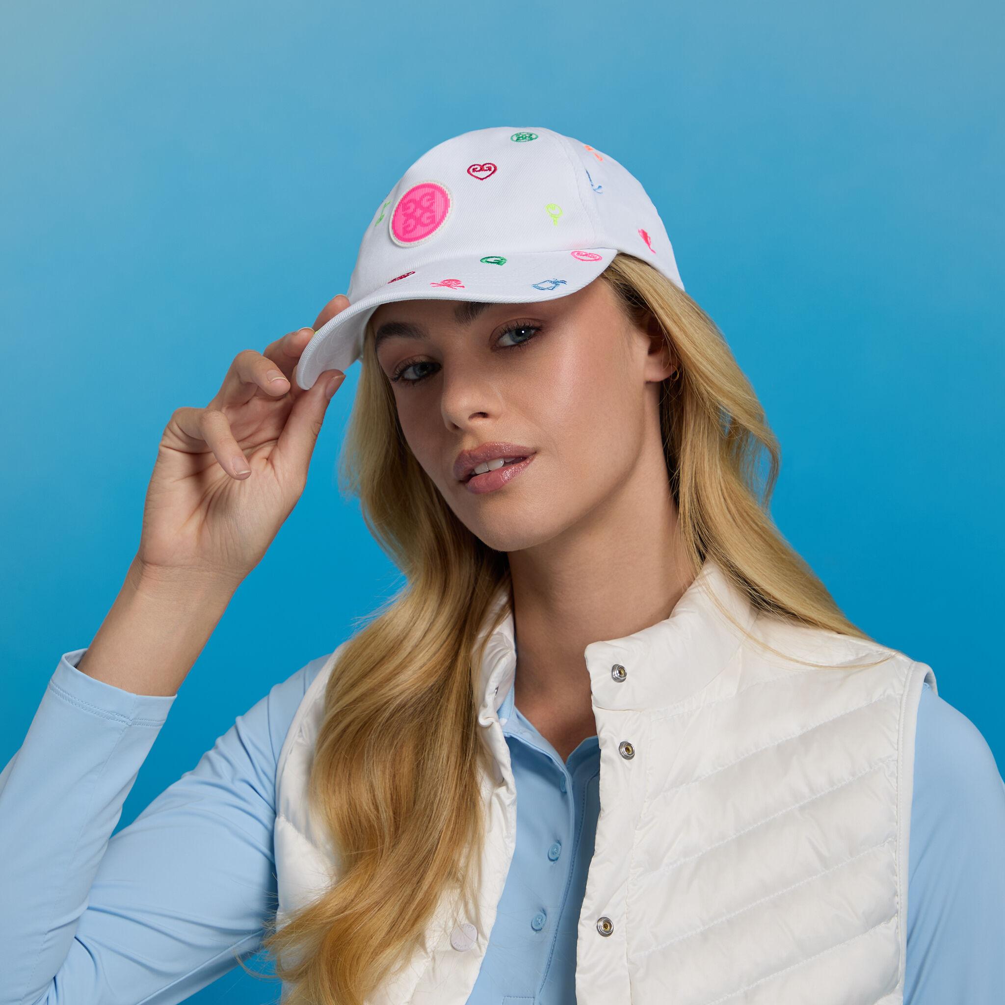 EMBROIDERED ICON STRETCH TWILL HAT Product Image