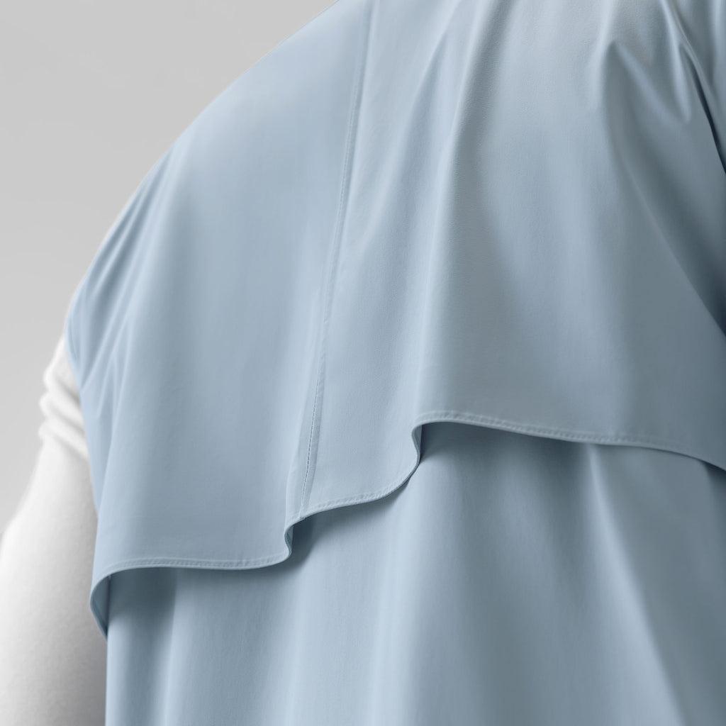 1052. Aerotex™ PrimaLoft® Run Vest - Light Sky Product Image