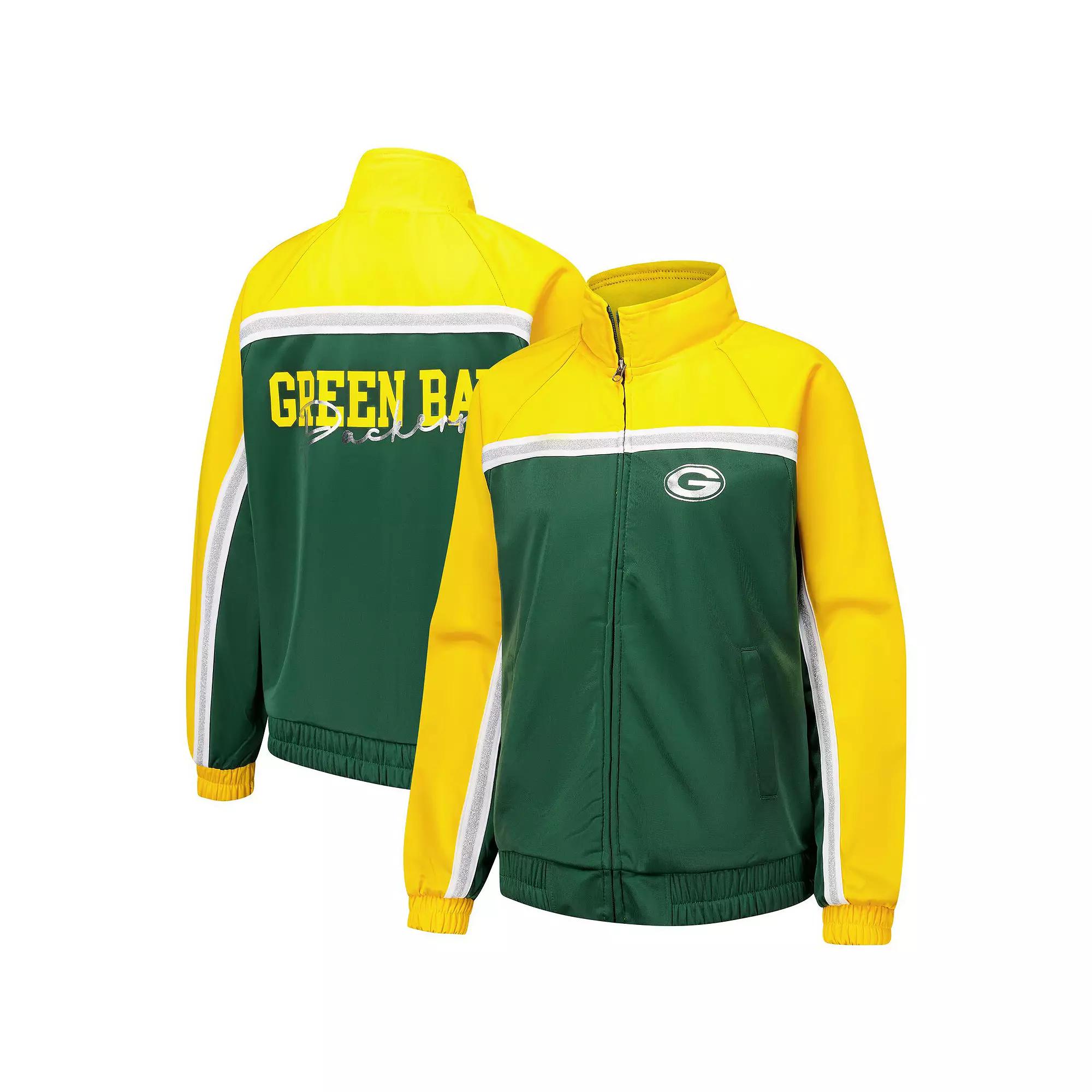 Womens G-III 4Her by Carl Banks Bay Packers Post Game Full-Zip Track Jacket Product Image