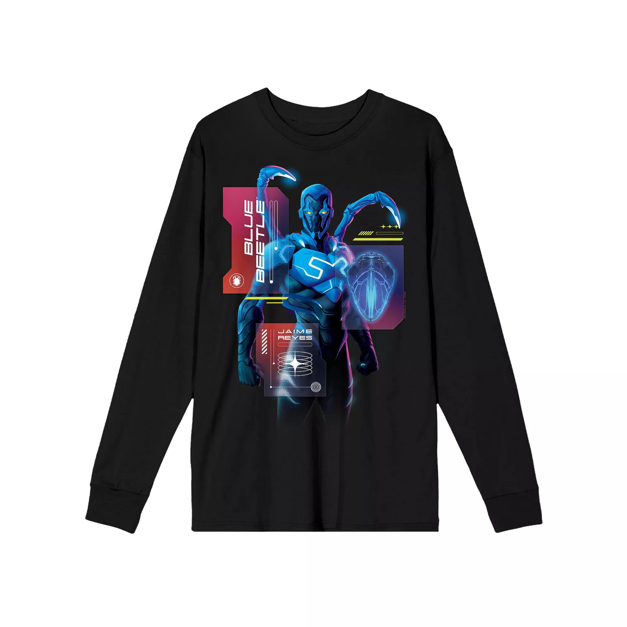 Men's Blue Beetle Superhero Graphic Tee,  Product Image