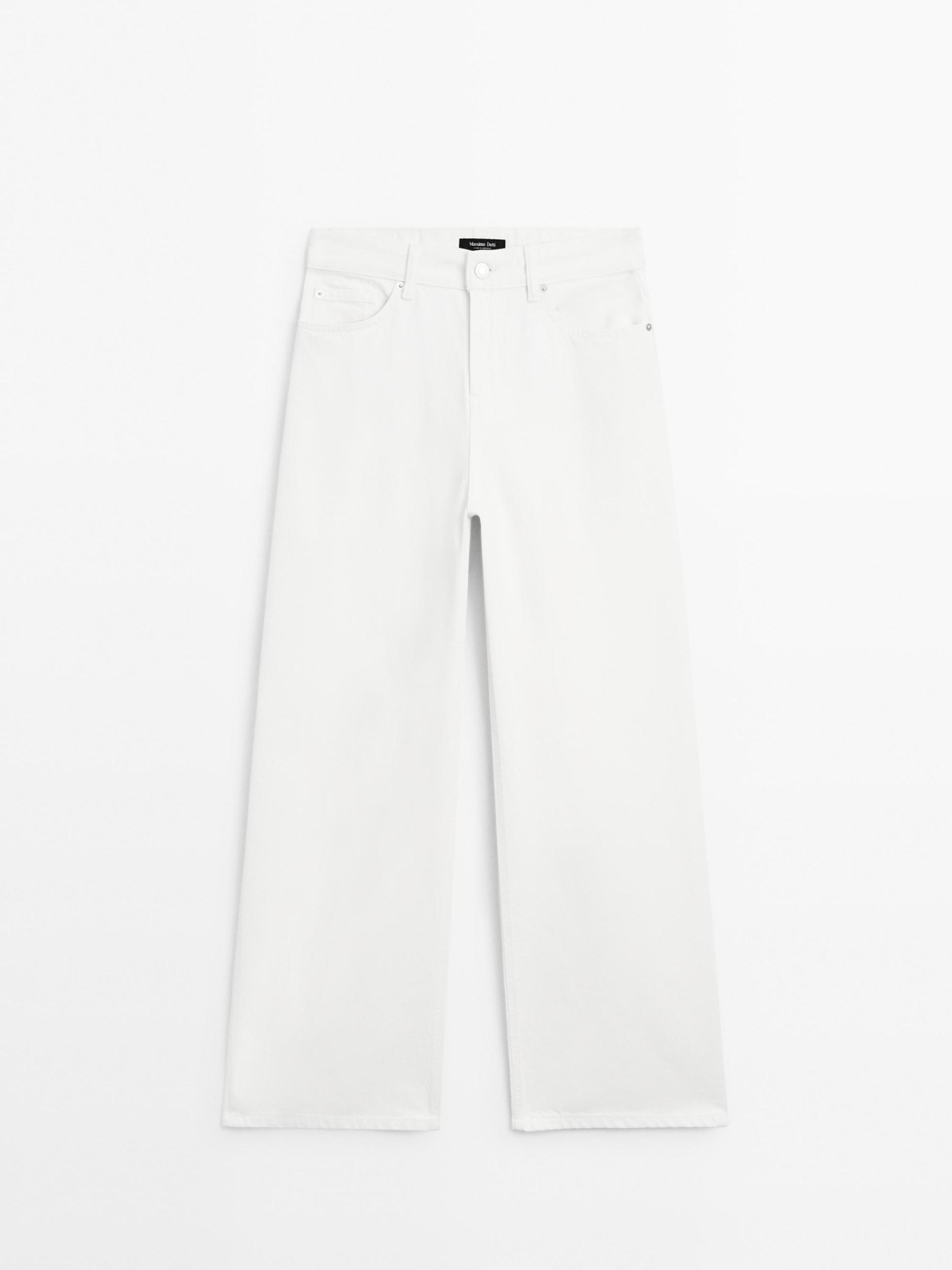 High-waist barrel fit jeans Product Image