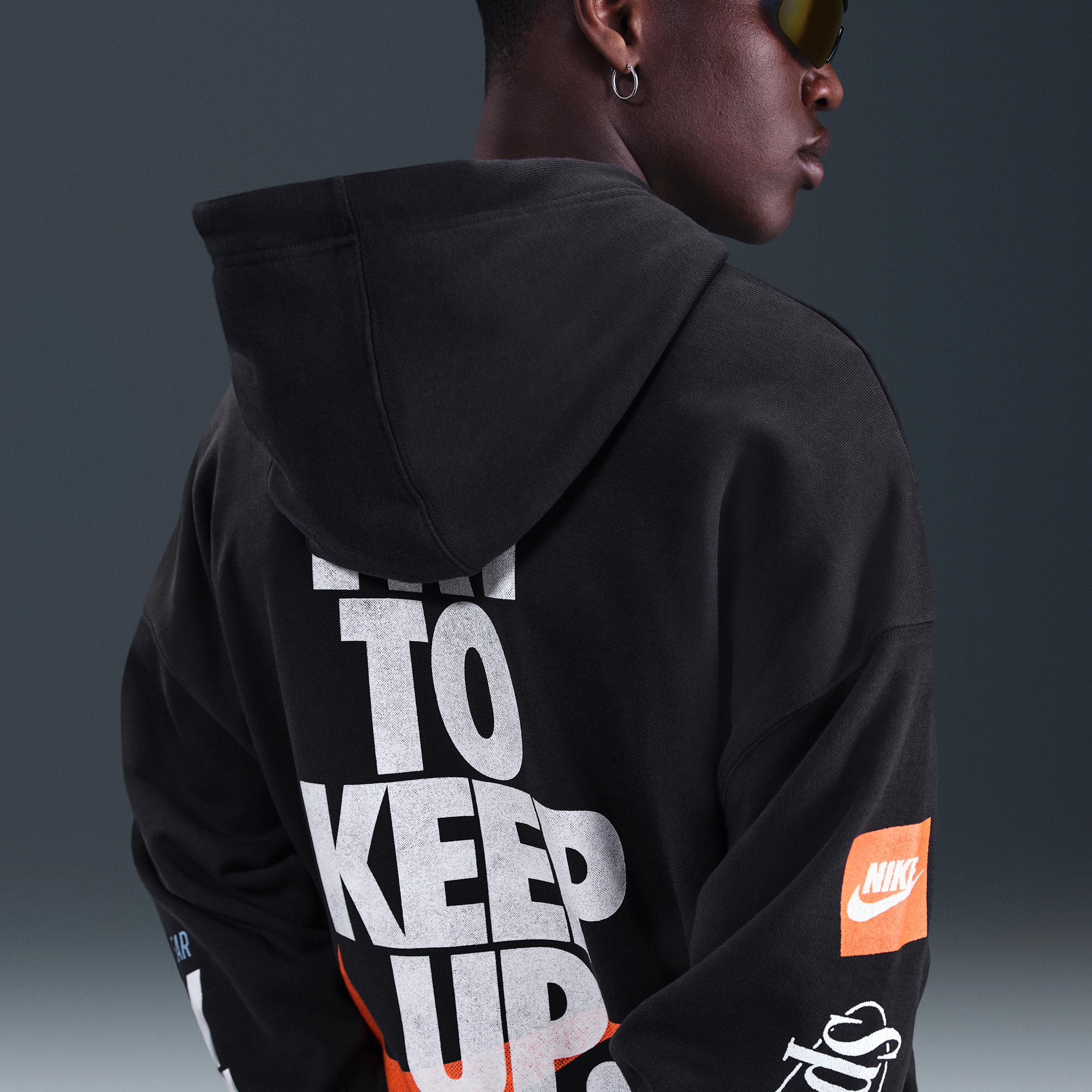 Nike Men's Club Oversized French Terry Pullover Hoodie Product Image