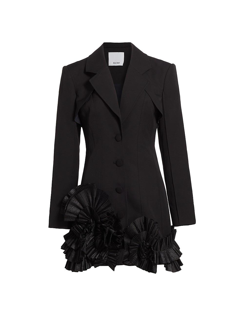 Womens Hampstead Ruffle Blazer Minidress Product Image