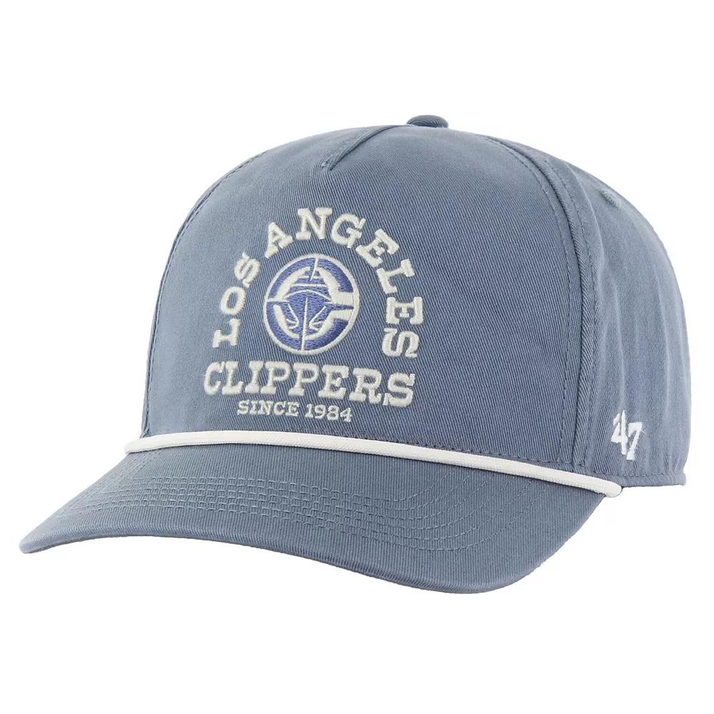 Men's '47 Blue LA Clippers Canyon Ranchero Hitch Adjustable Hat Product Image