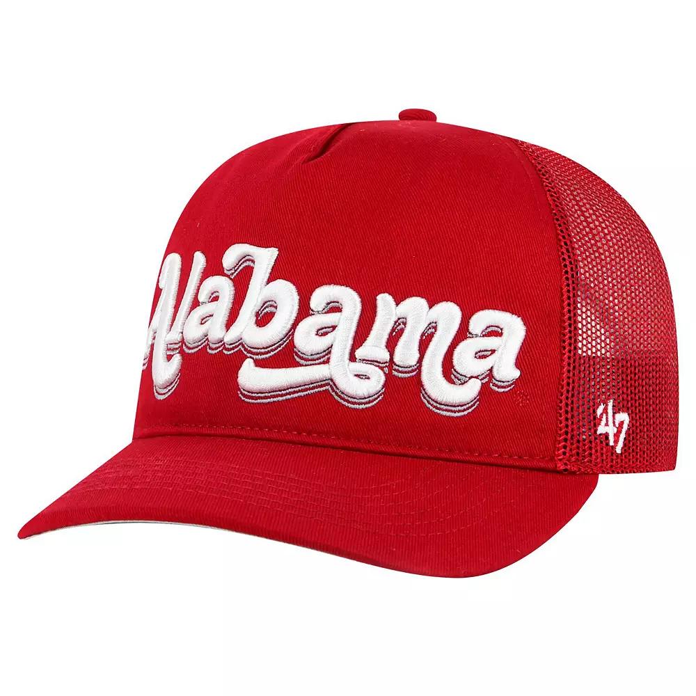 Women's '47 Crimson Alabama Crimson Tide Biloxi Hitch Adjustable Hat, Red Product Image