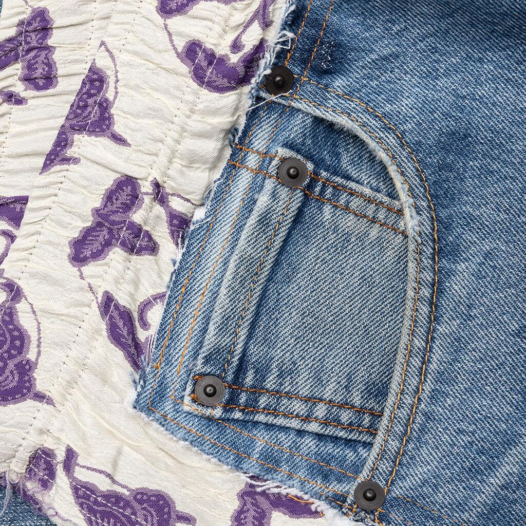 Jean Pant Covered Pant - Off White Male Product Image