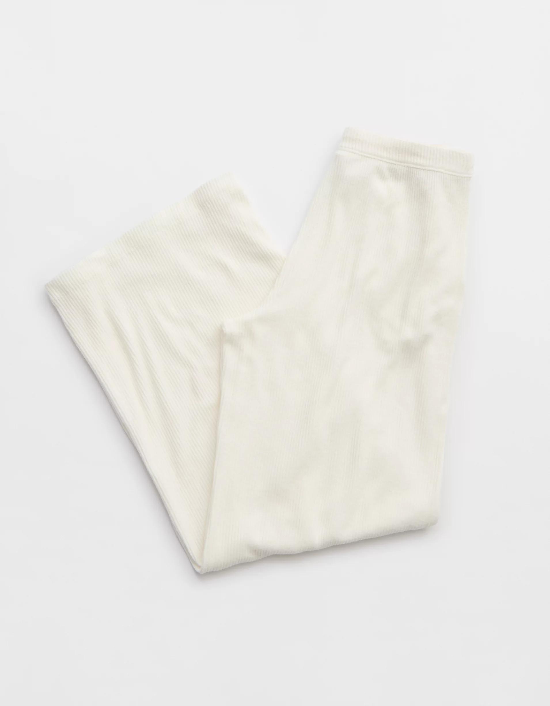 Aerie Off-Duty Cozy Knit Ribbed Trouser PJ Product Image