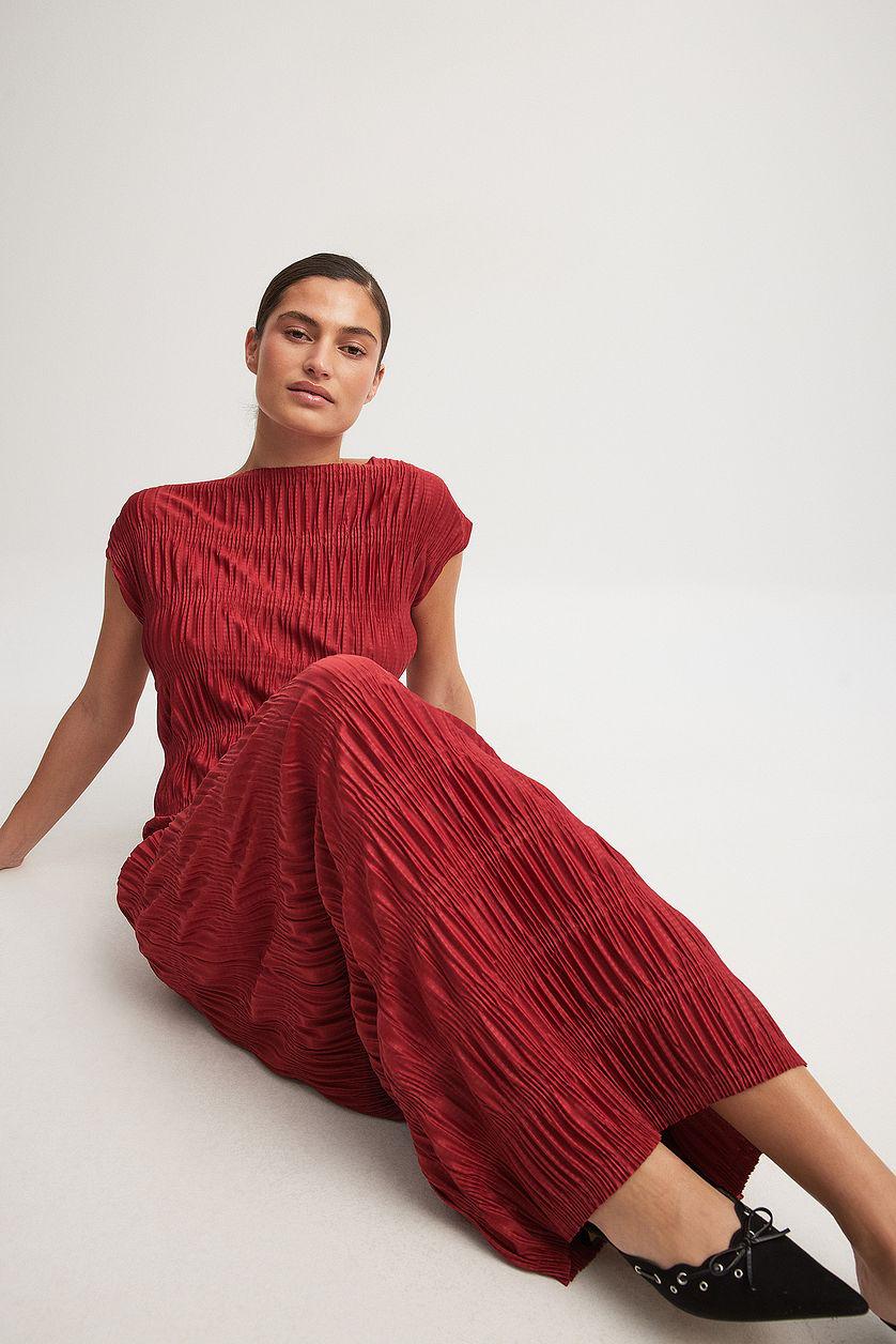 Smock Midi Jersey Dress Product Image