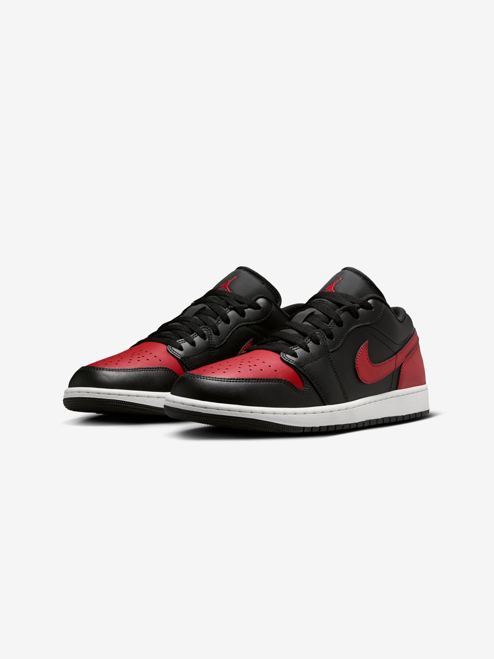 Air Jordan 1 Low (BLACK/VARSITY RED-SUMMIT WHITE) Product Image