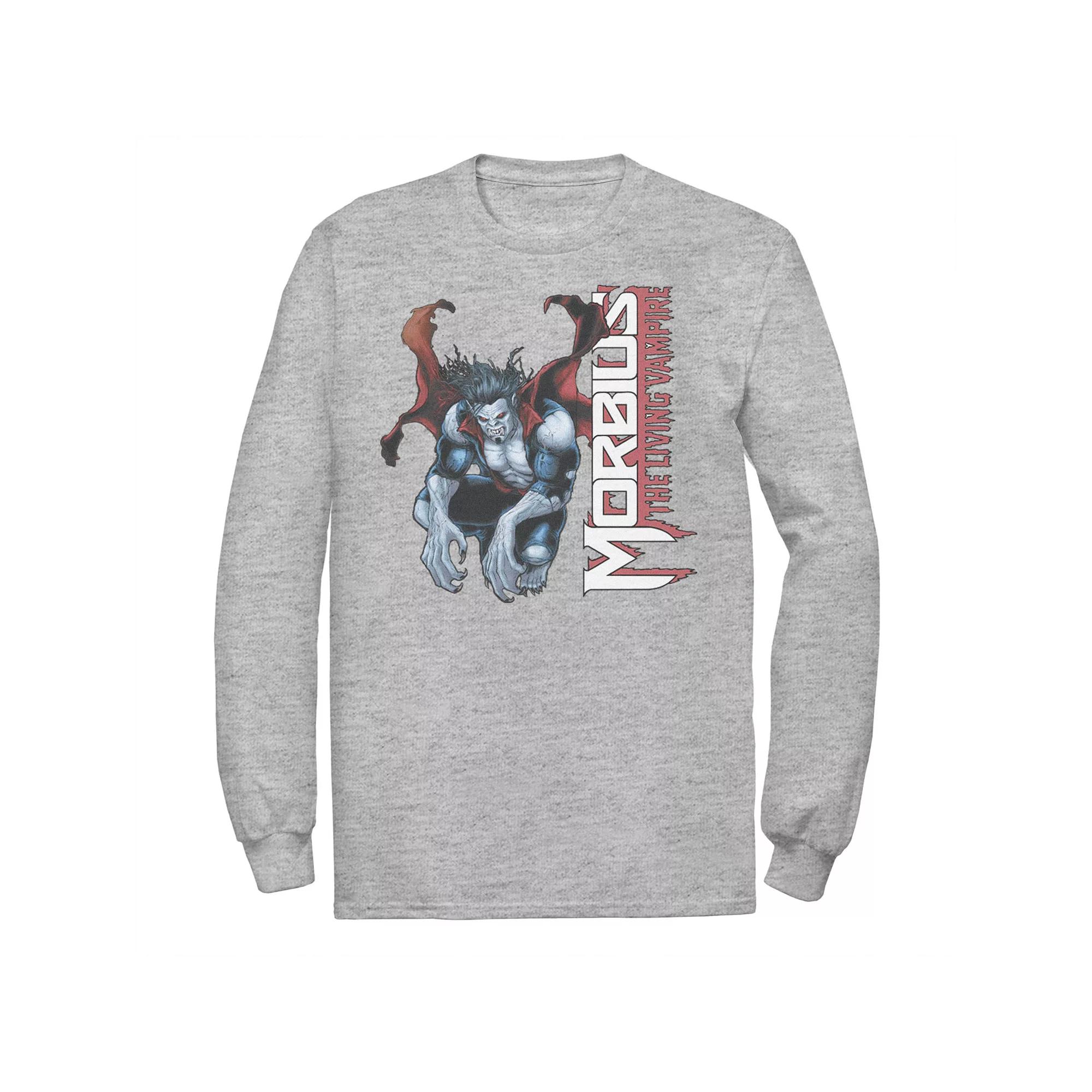 Men's Marvel Morbius The Living Vampire Crouching Logo Tee,  Product Image