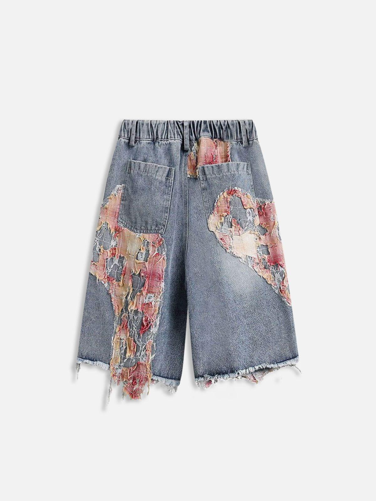 Aelfric Eden Lace Applique Jorts Product Image