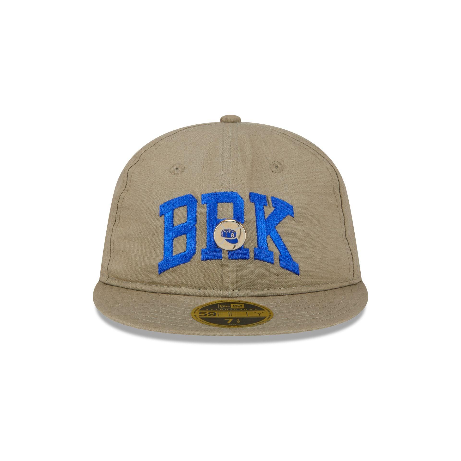 Brooklyn Dodgers Logo Pin Retro Crown 59FIFTY Fitted Hat Male Product Image