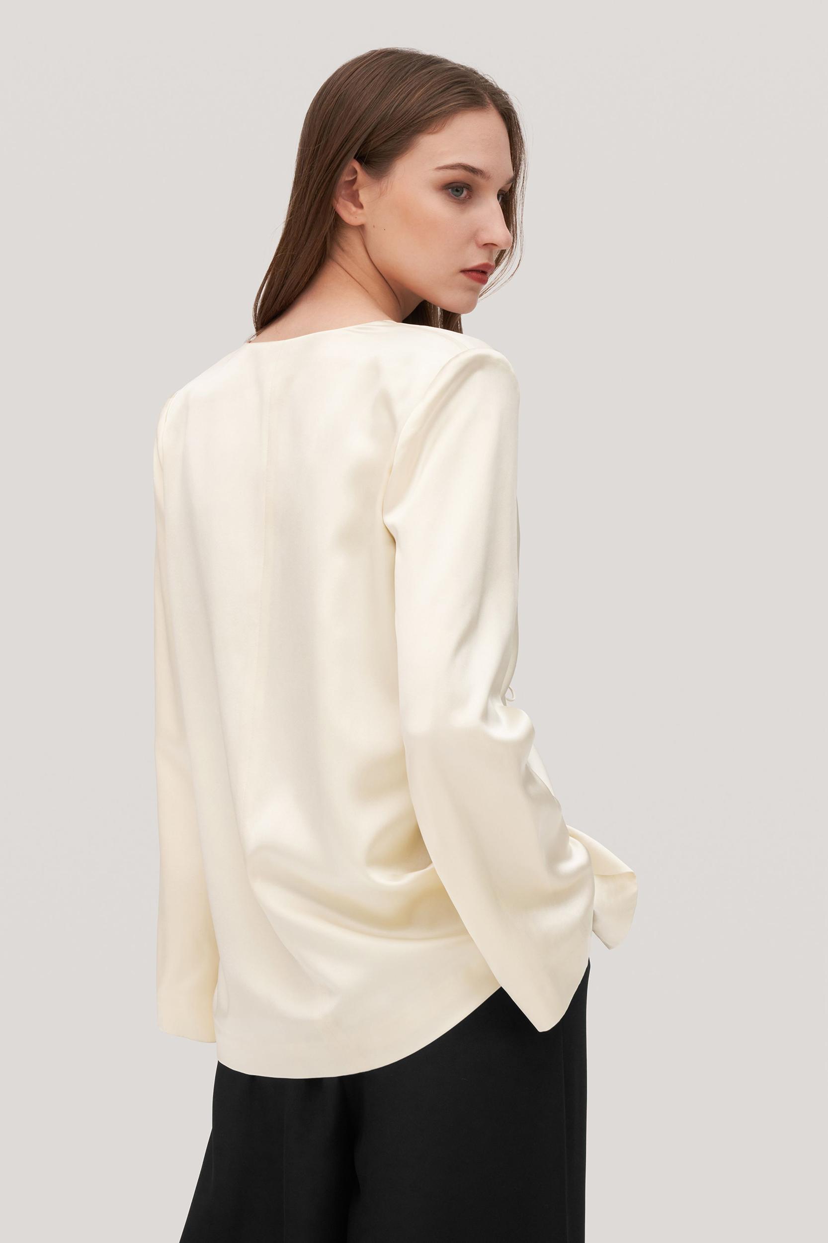 LILYSILK Pure Silk Azalea Blazer Product Image