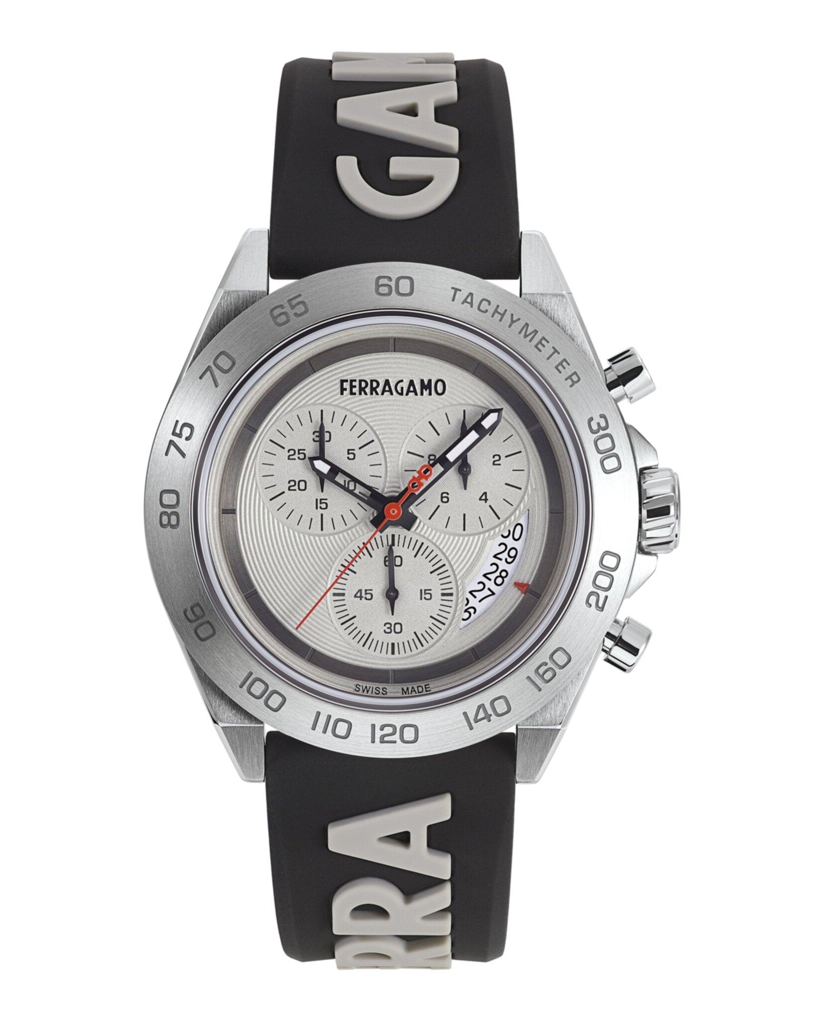 Ferragamo Urban Chrono Silicone Watch Product Image