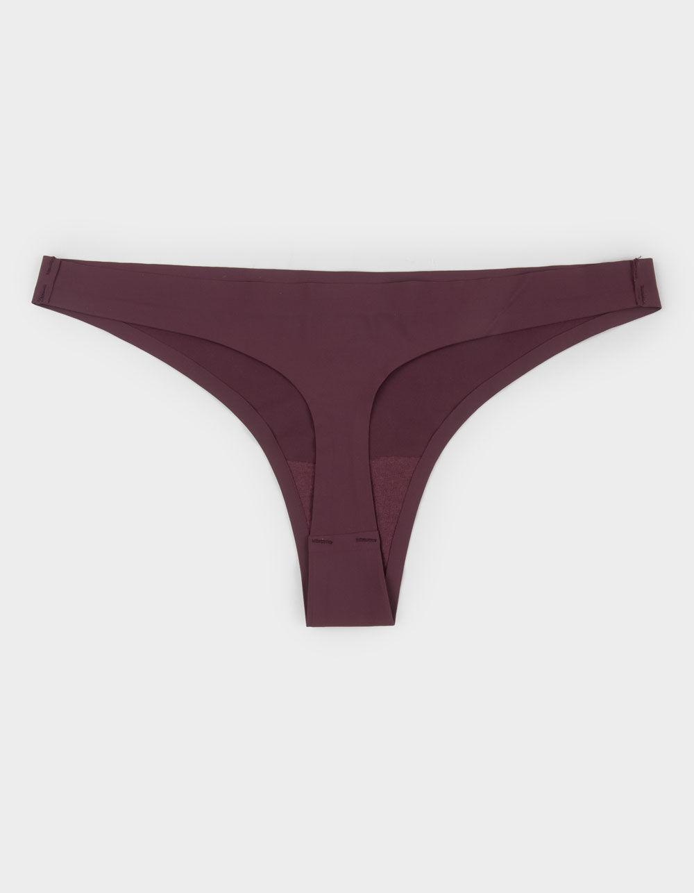 FULL TILT Micro Lasercut Thong - FIG Product Image