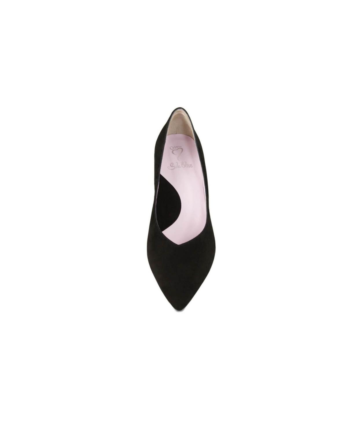 Laury Heels - Black Leather Product Image