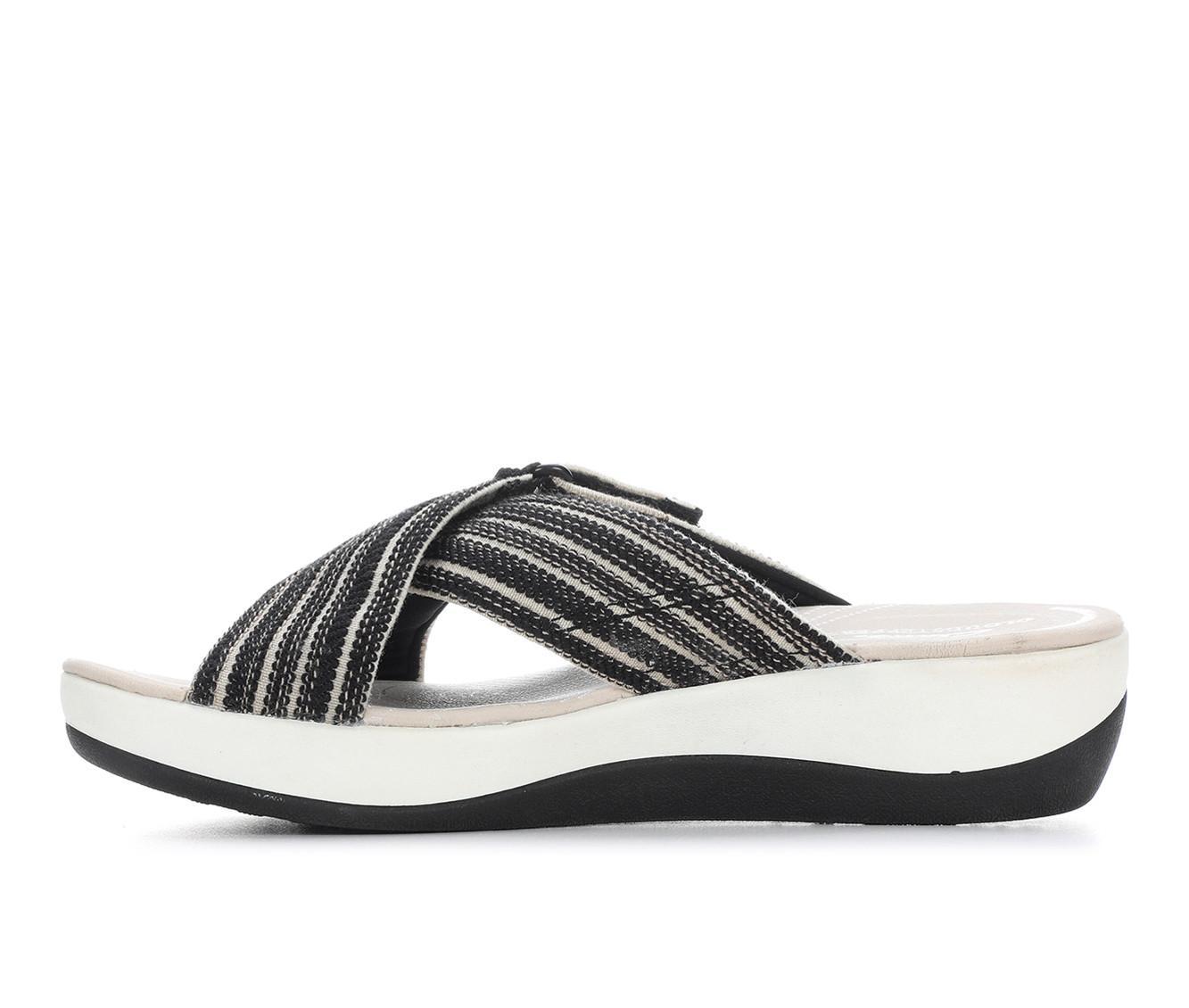 Women's Clarks Arla Wave Wedge Sandals Product Image