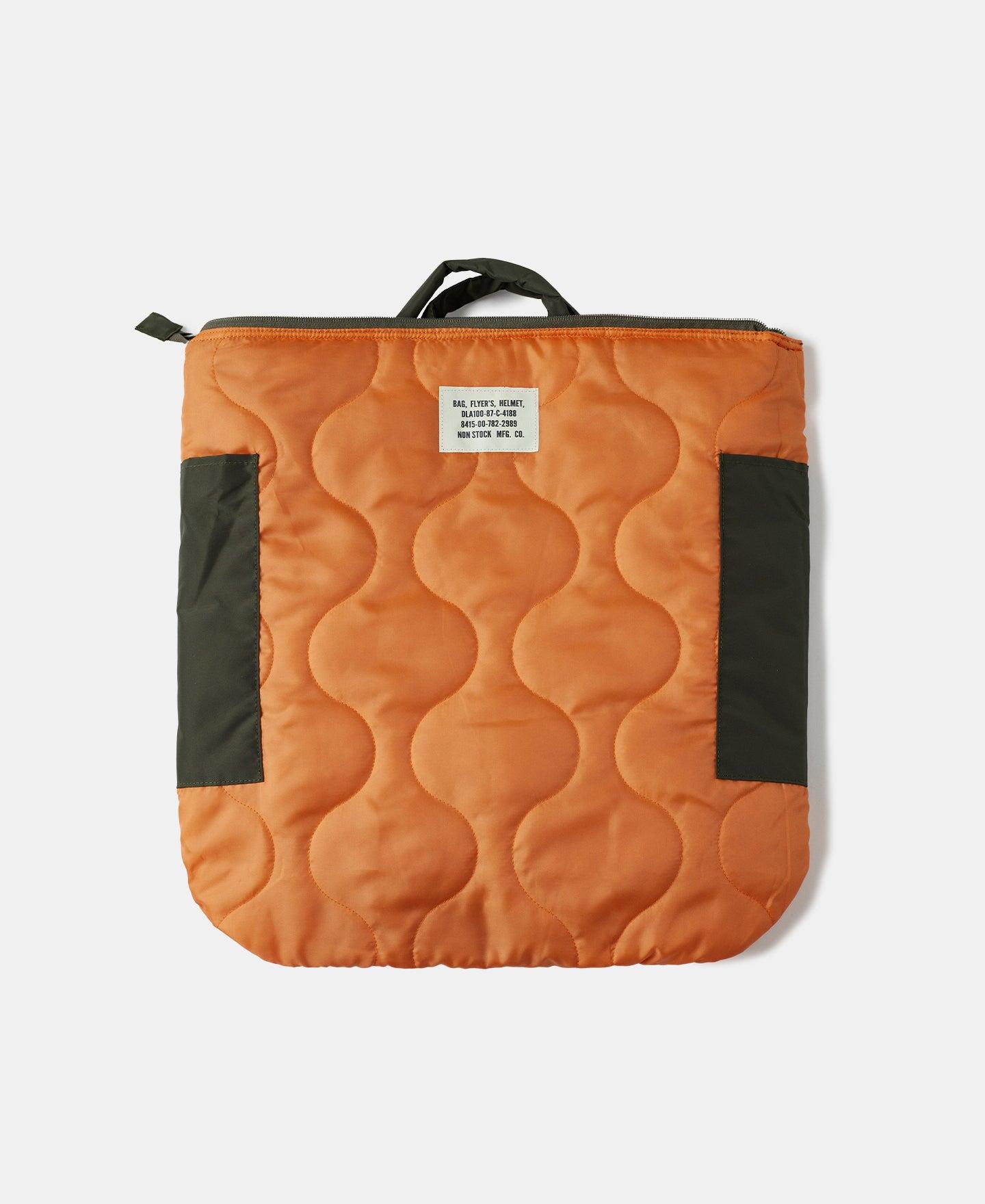 1980s USAF Pilot Nylon Helmet Bag - Olive Product Image