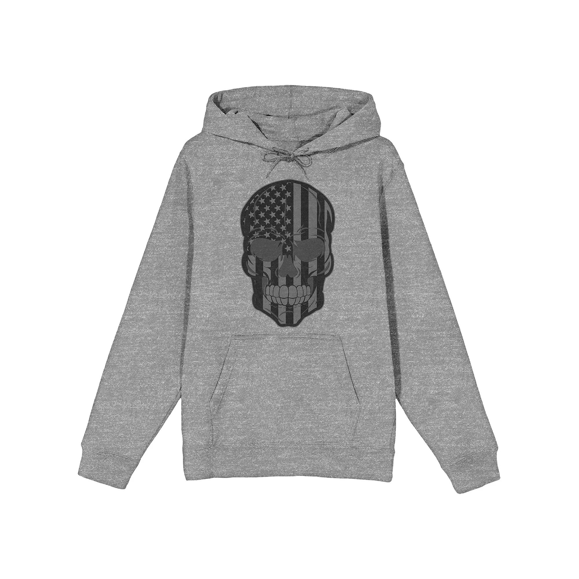 Men's Skull Graphic Hoodie,  Product Image
