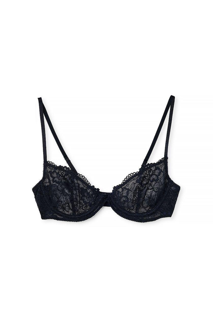 Underwired Lace Bra Product Image