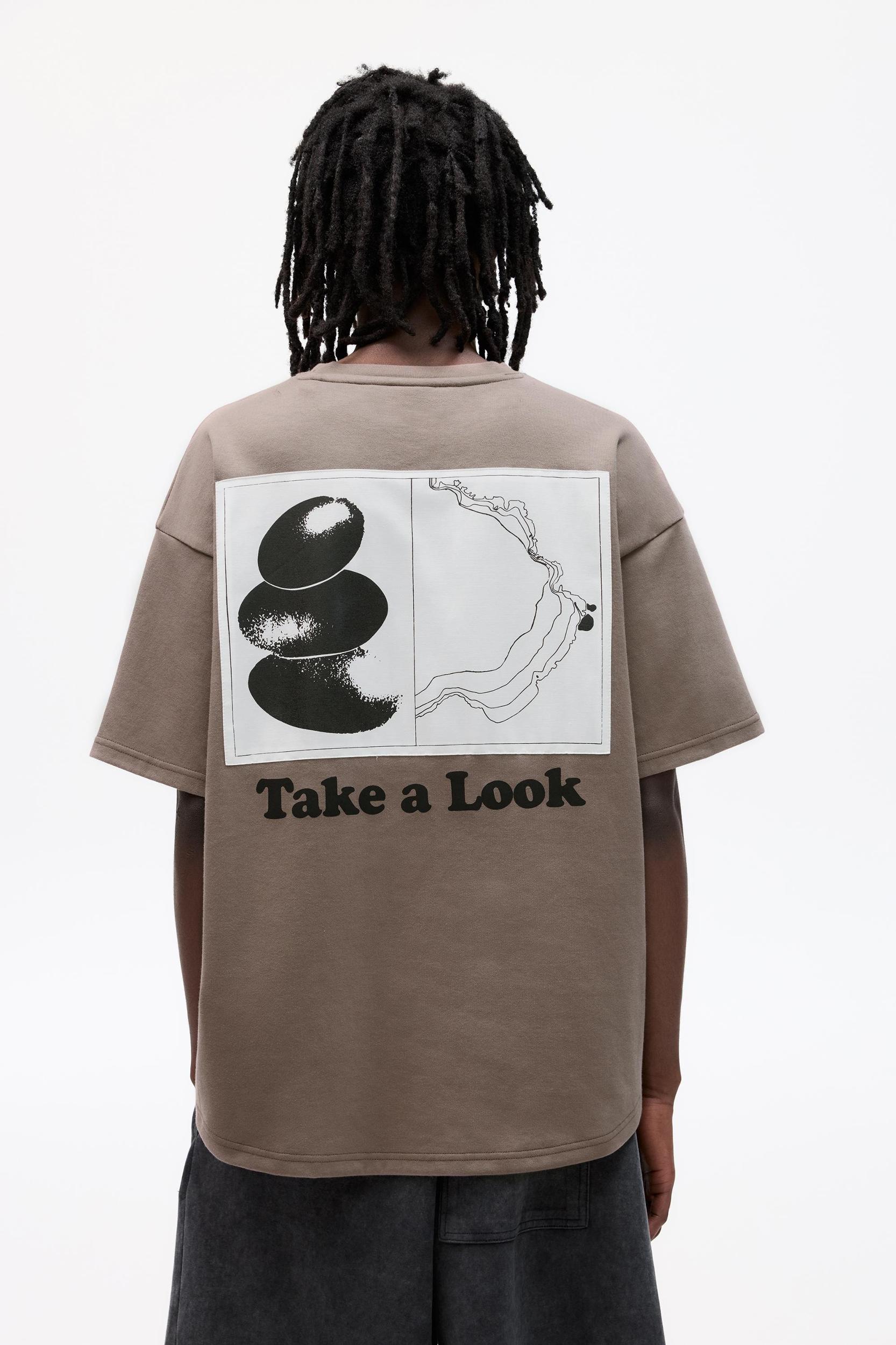 Interlock short sleeve sweatshirt Product Image