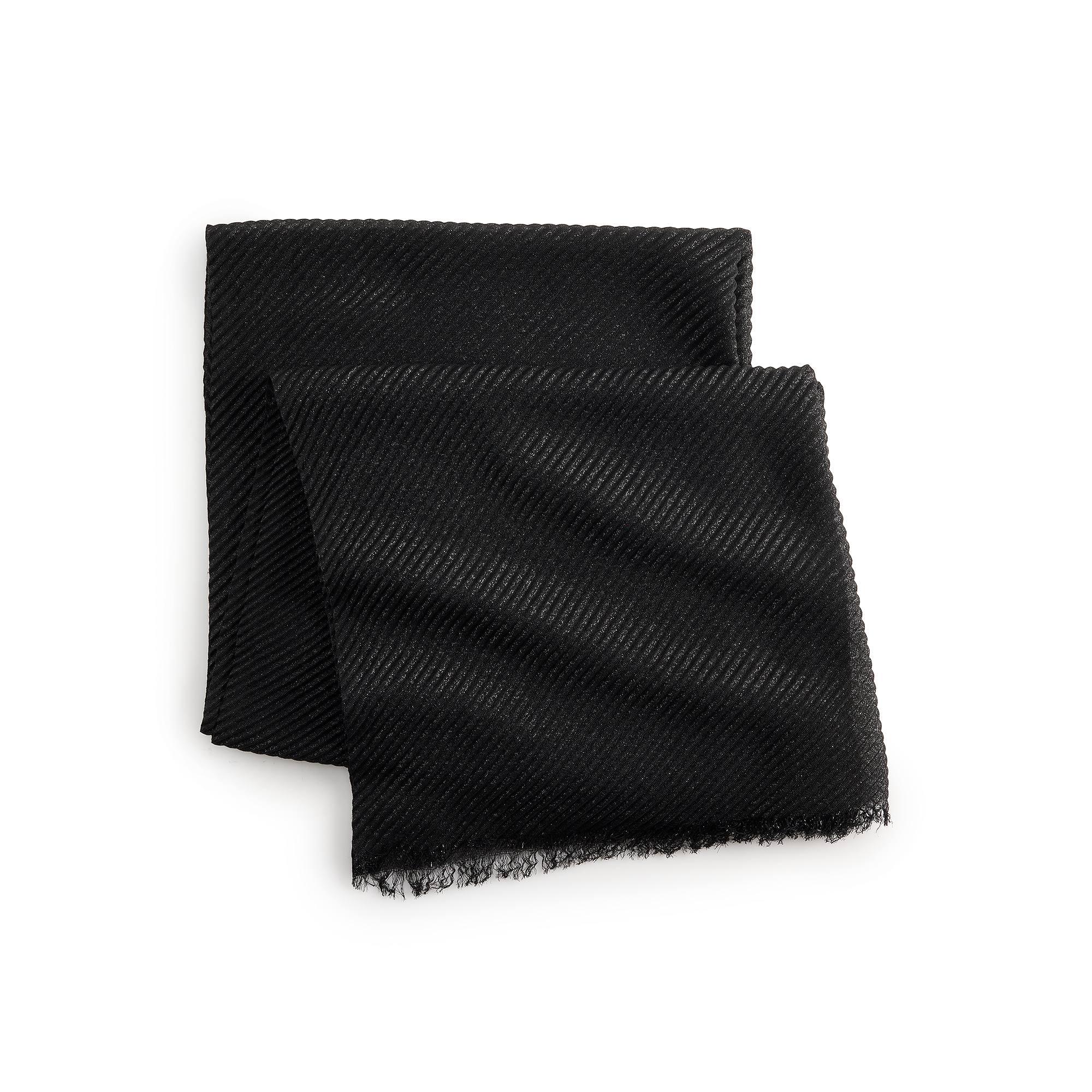 Women's Nine West Pleated Wrap with Shine, Grey Wash Product Image